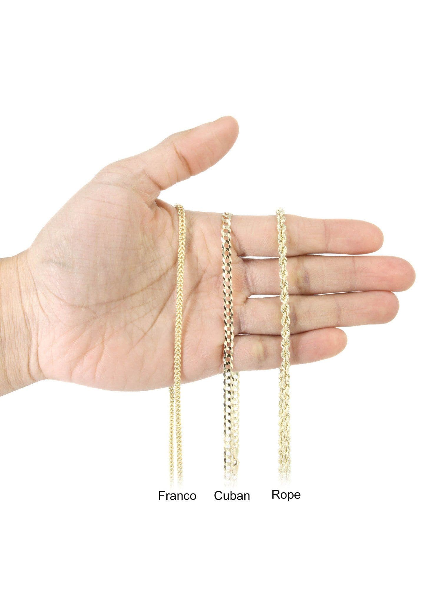 10K Yellow Gold Last Supper Diamond Necklace  | 0.32 Carats - Image 6