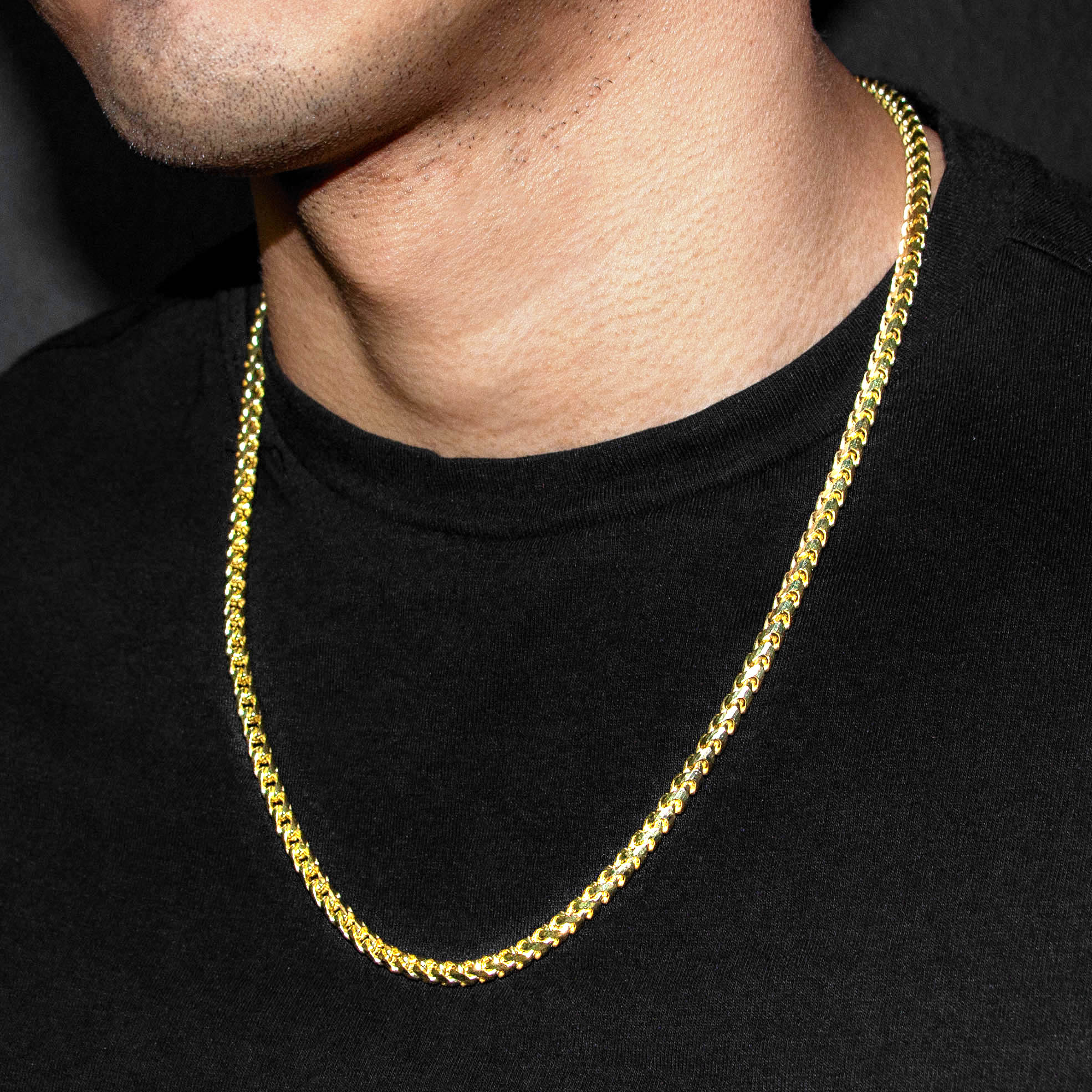 10K Gold Franco Necklace / 5 MM - Image 3