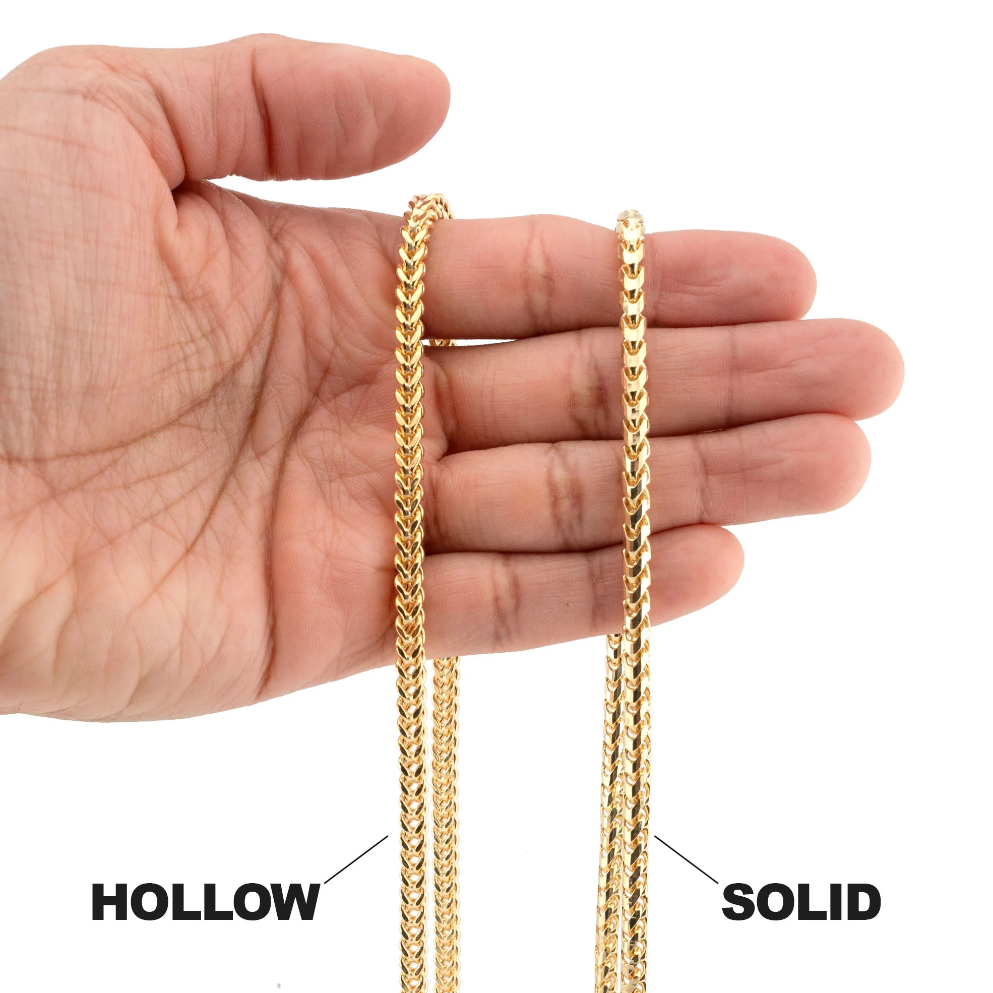10K Gold Franco Necklace / 5 MM - Image 5