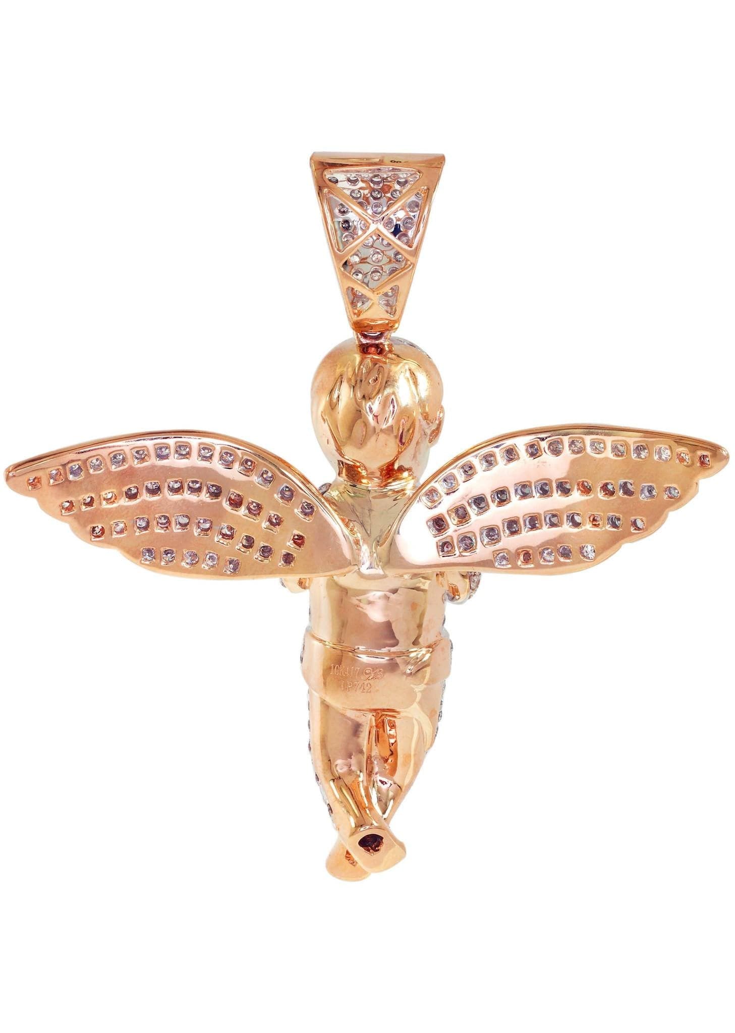 Diamond Angel Pendant | 27 Grams | 4.63 Carats - Image 4