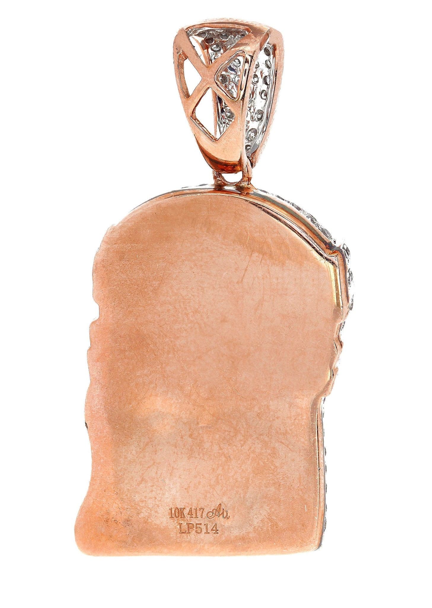 Diamond Jesus Piece | 18.86 Grams | 3.34 Carats - Image 3