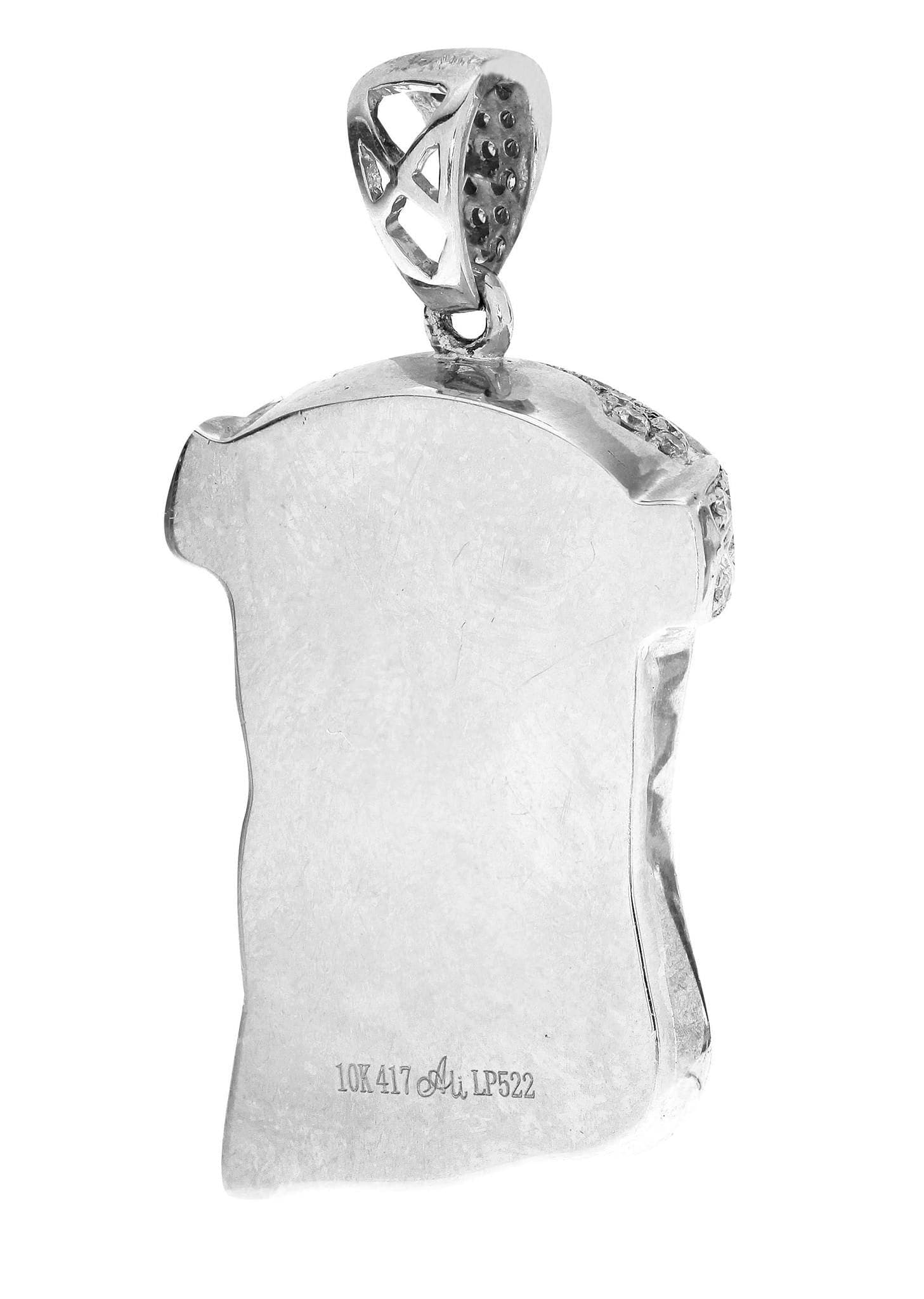 Diamond Jesus Piece | 11.14 Grams | 1.63 Carats - Image 4