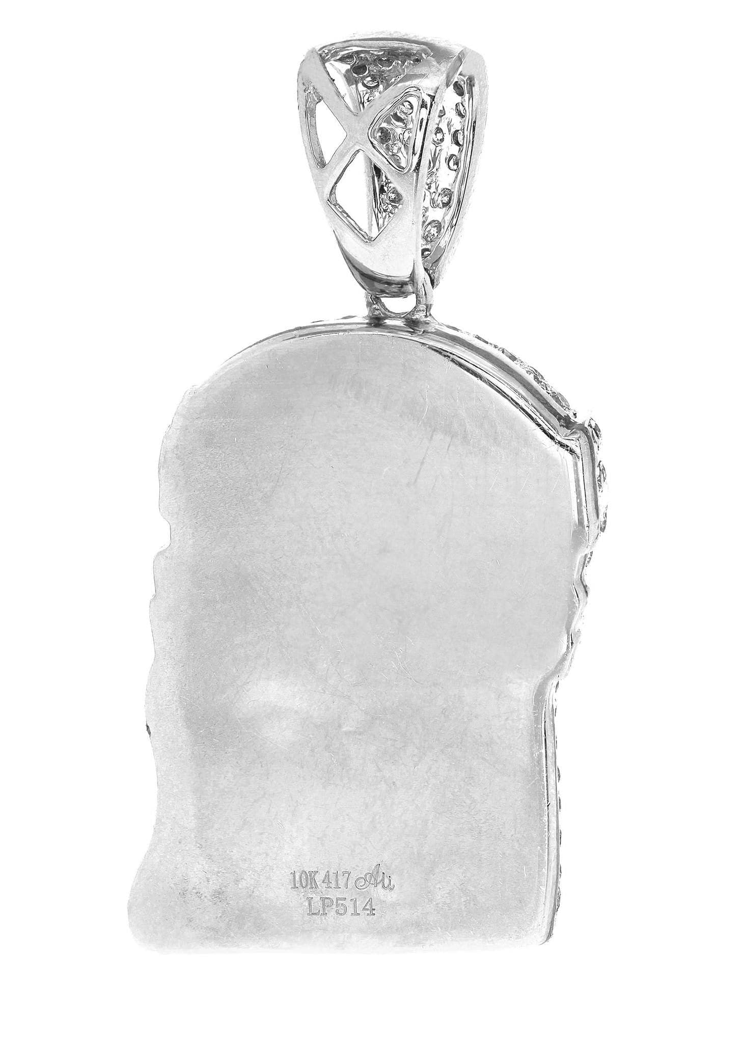 Diamond Jesus Piece | 15.02 Grams | 3.12 Carats - Image 4