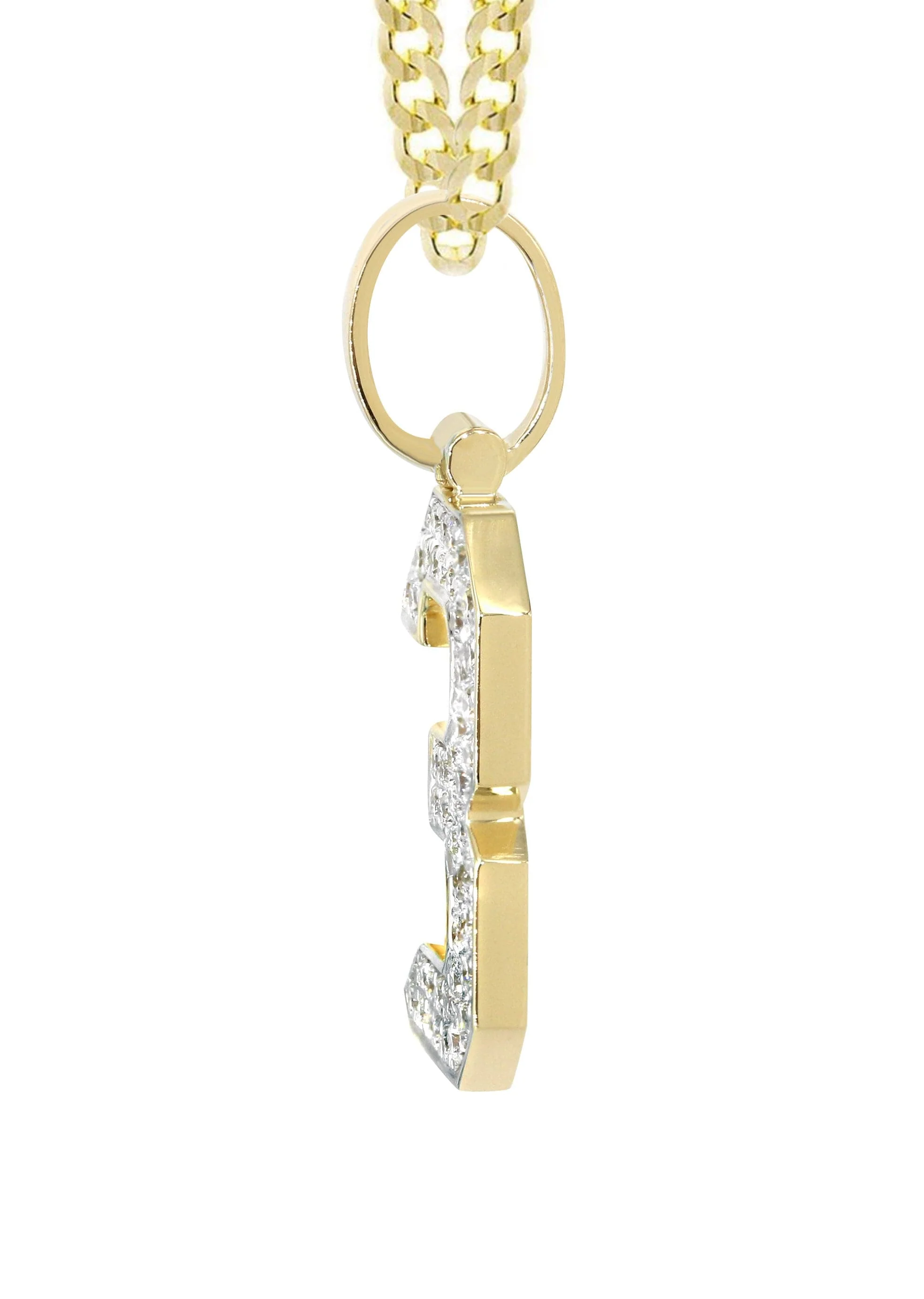 #3 Diamond Pendant Necklace | 0.48 Carats - Image 4