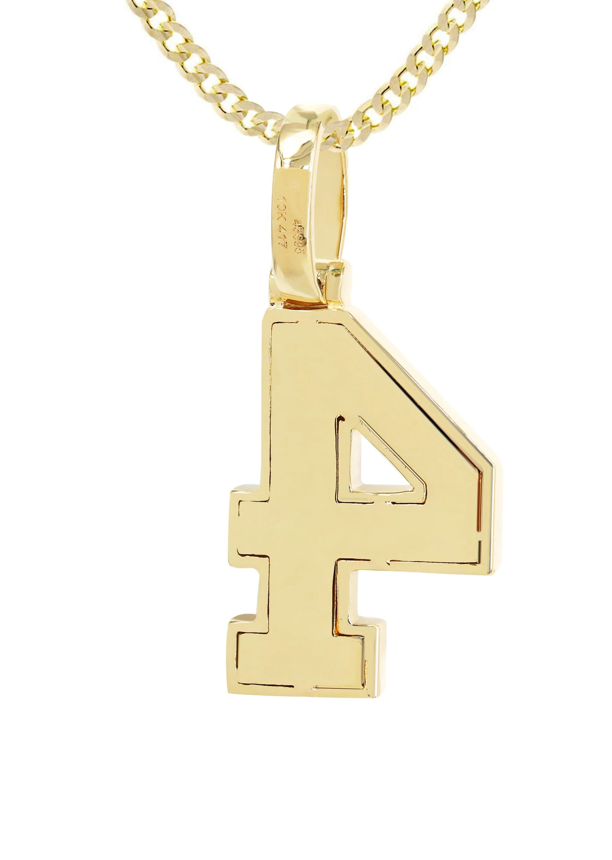 #4 Diamond Pendant Necklace | 0.44 Carats - Image 3