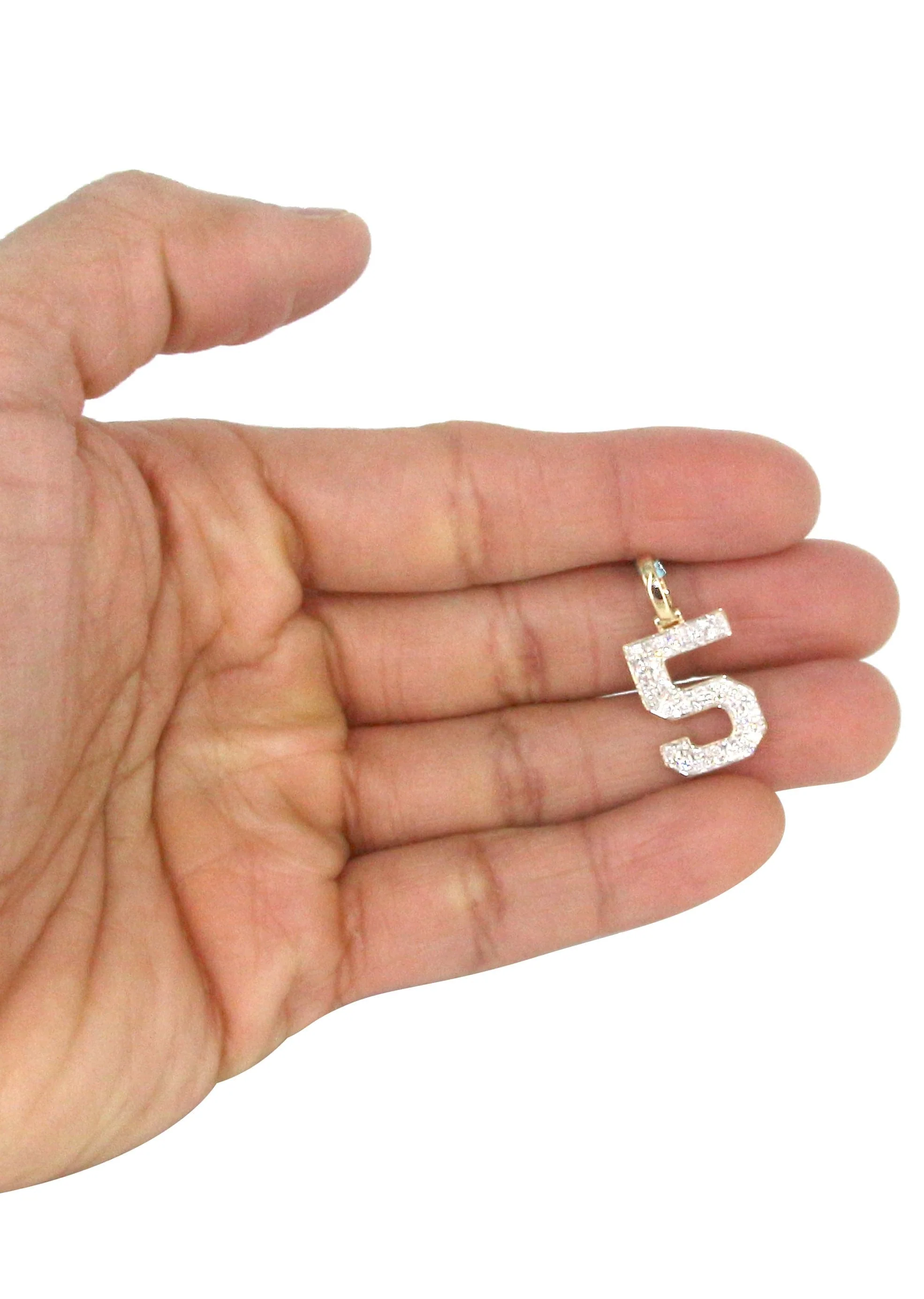 #5 Diamond Pendant Necklace | 0.46 Carats - Image 5