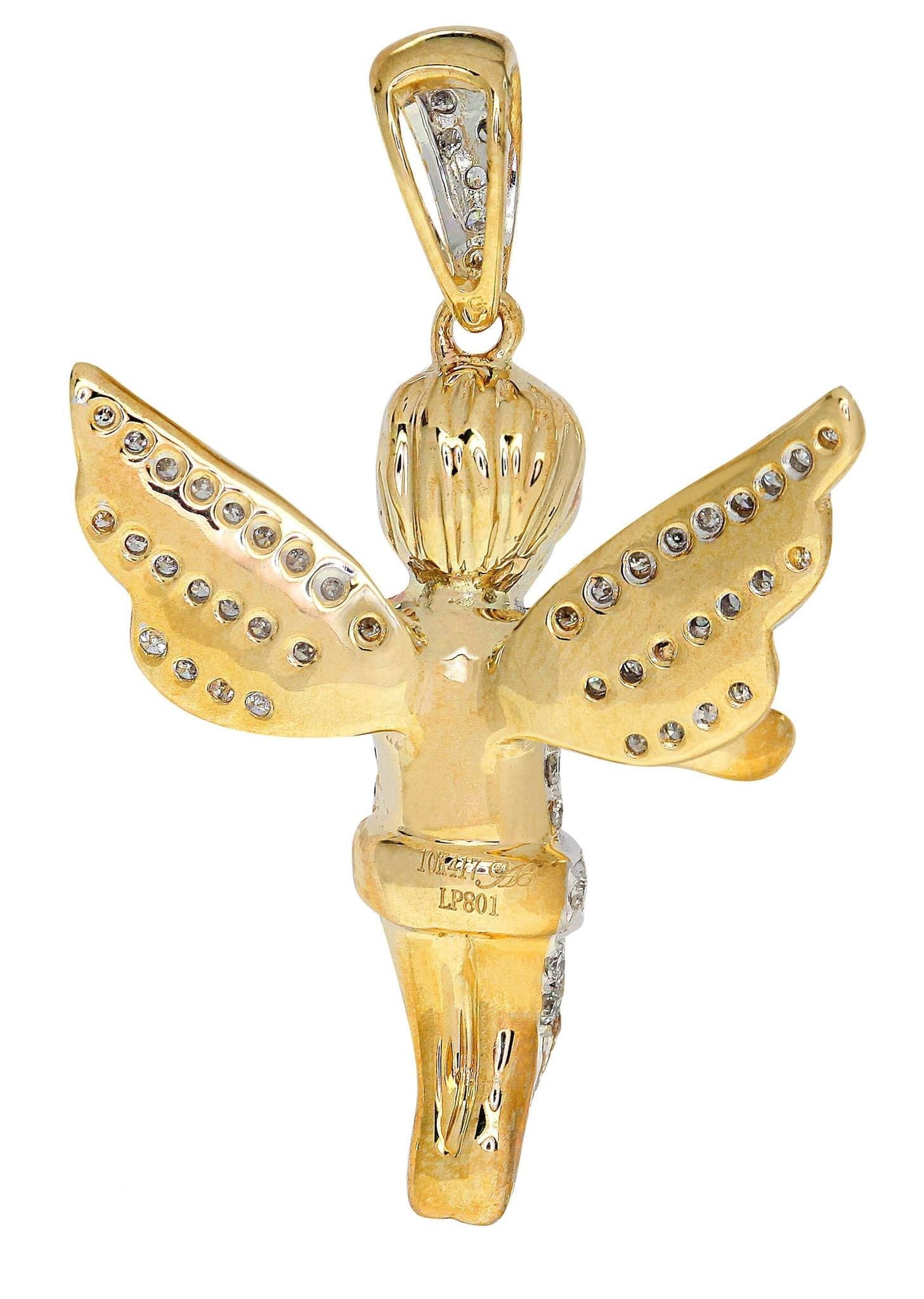 Diamond Angel Pendant | 4.14 Grams | 0.81 Carats - Image 3