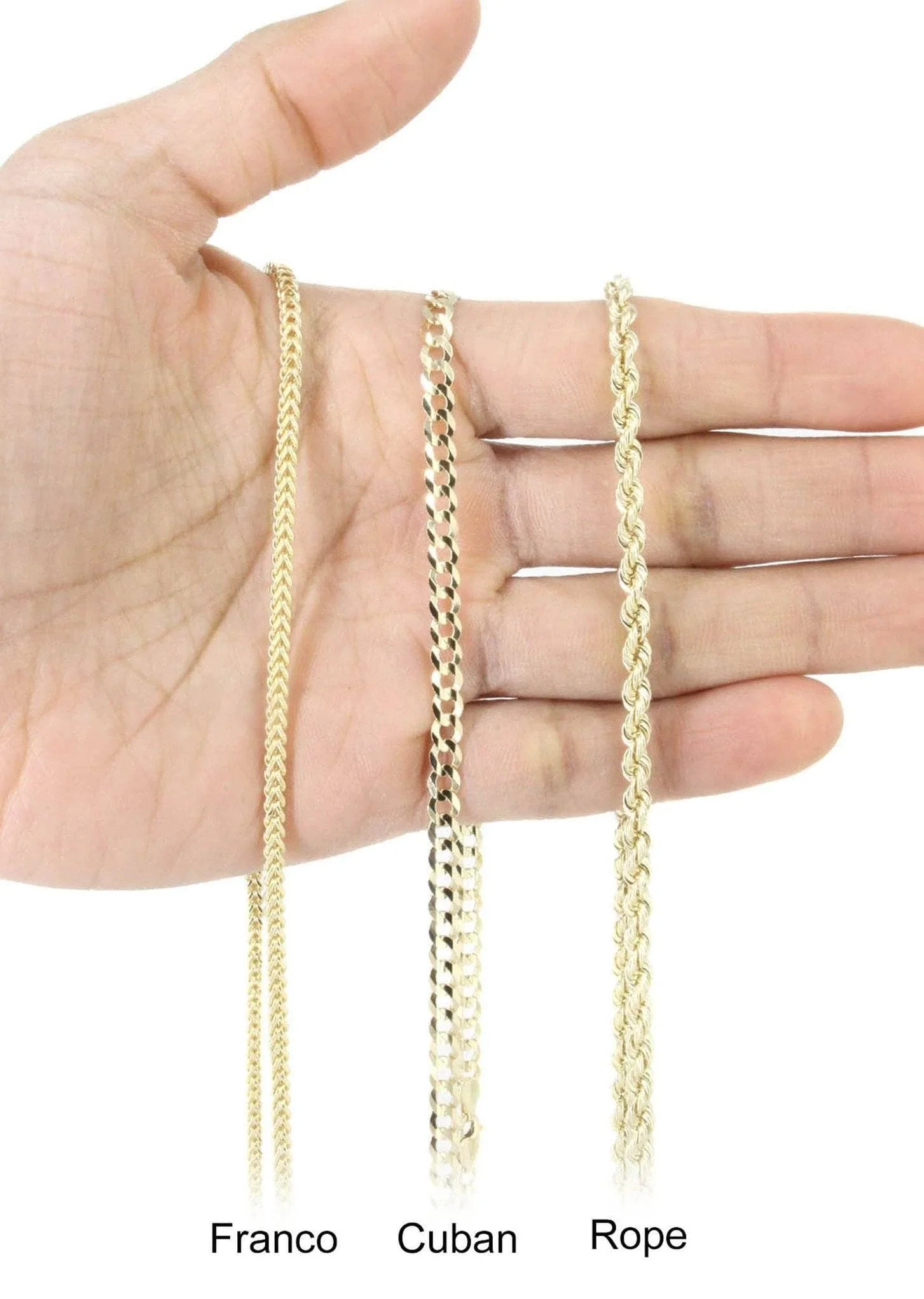 10K Yellow Gold Lock Necklace | Appx. 17 Grams - Image 6