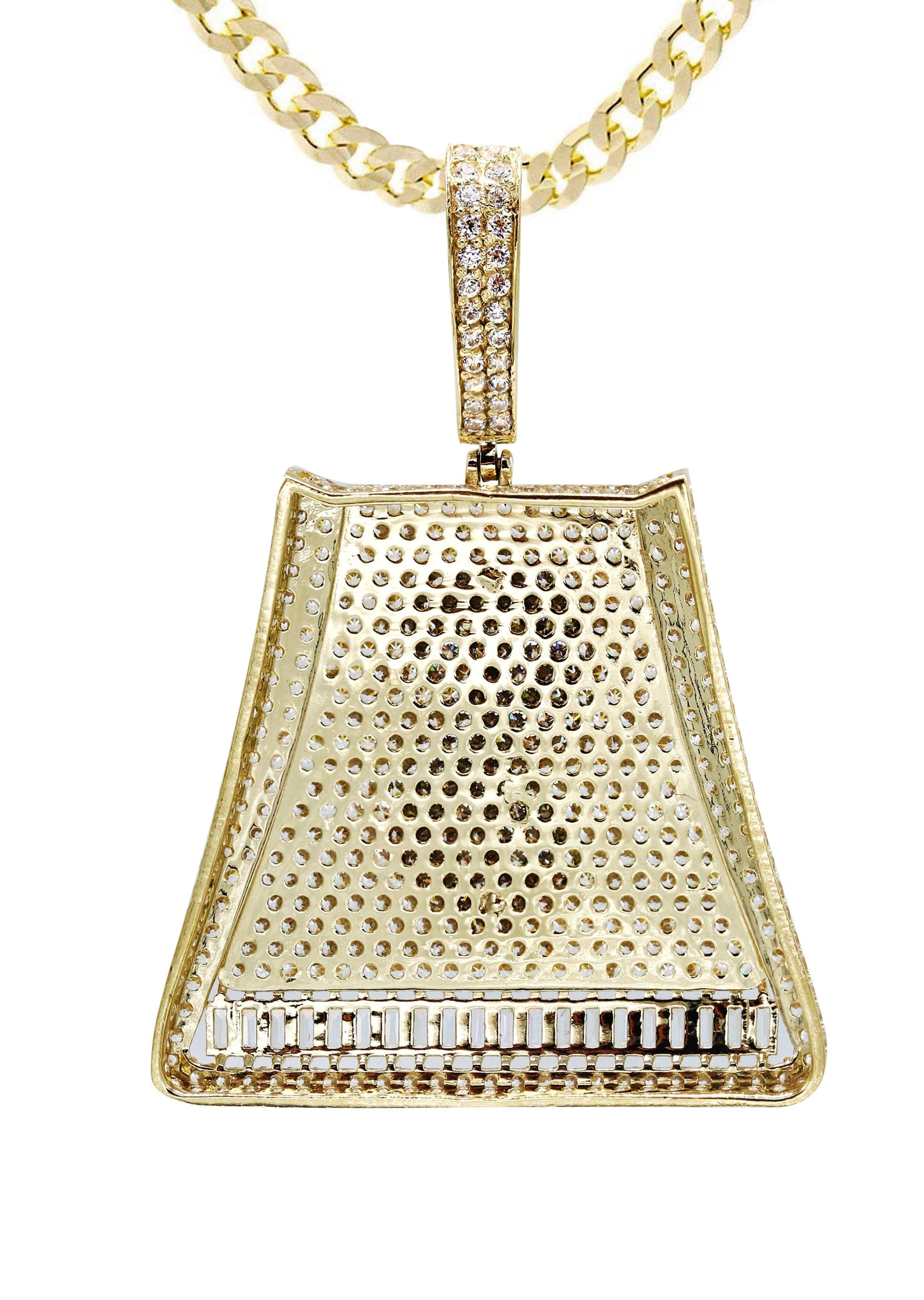 10K Yellow Gold Money Bag Necklace | Appx. 20 Grams - Image 3
