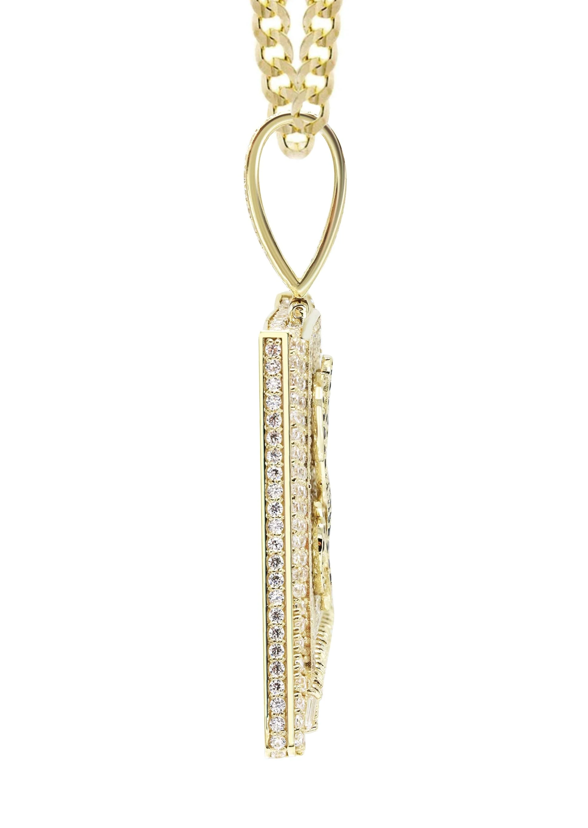 10K Yellow Gold Money Bag Necklace | Appx. 20 Grams - Image 4