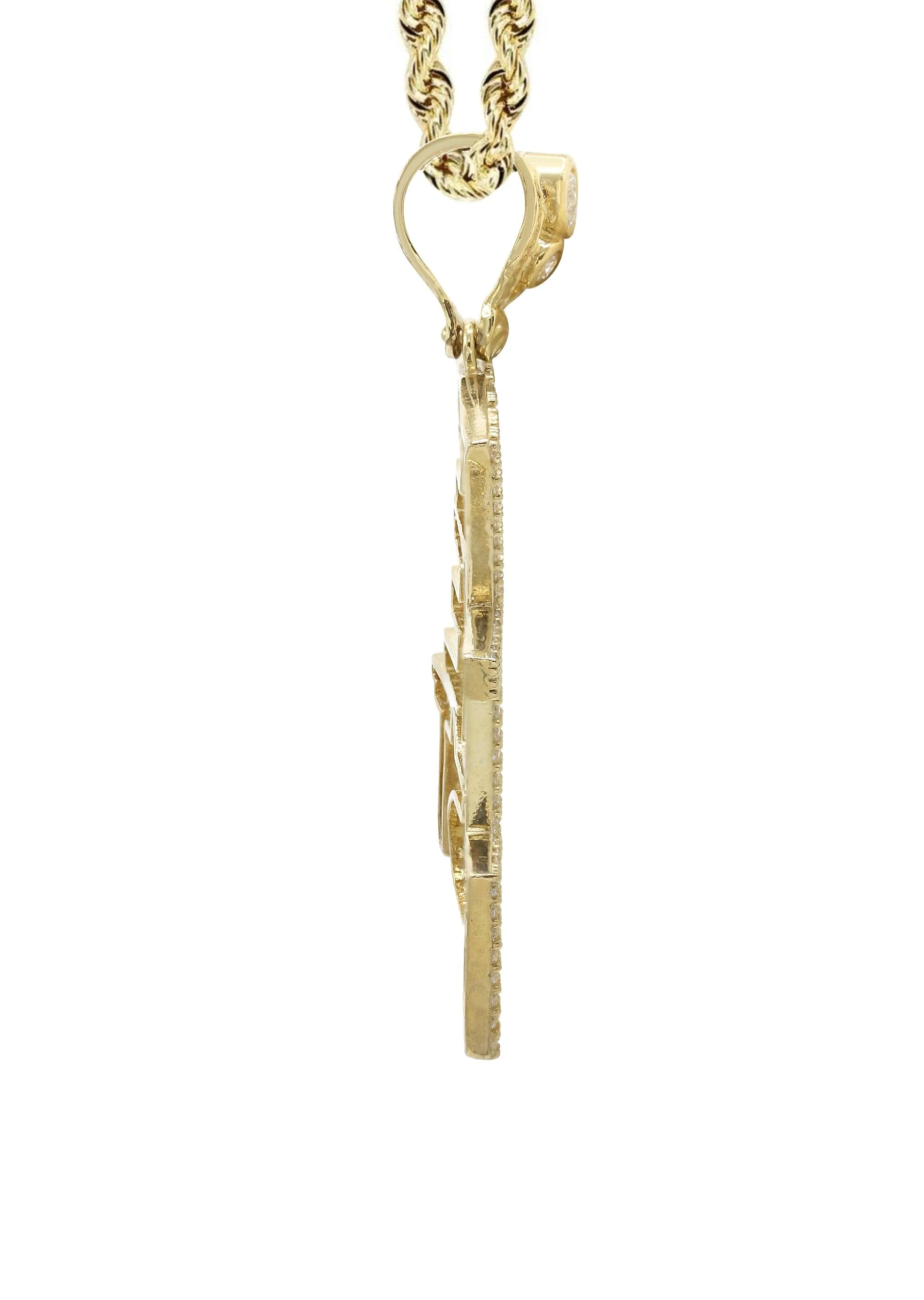 10K Yellow Gold "We The Best" Necklace | Appx. 18.6 Grams - Image 4