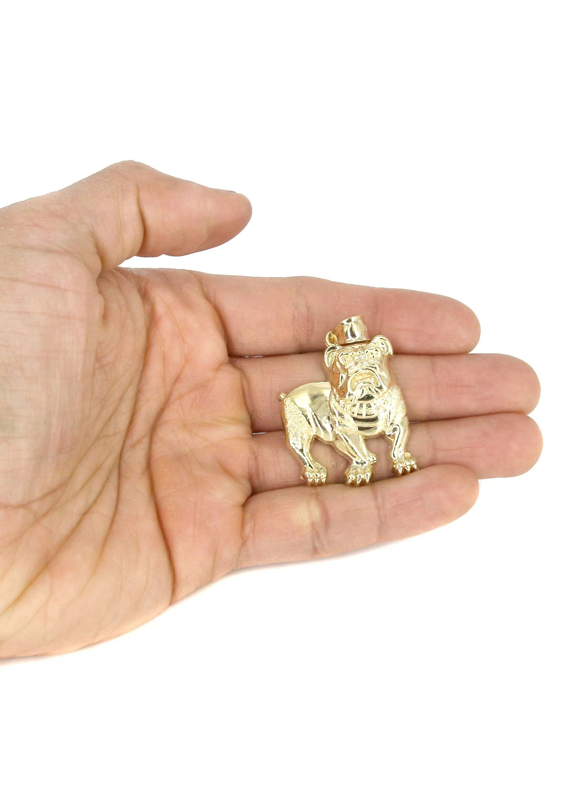 10K Yellow Gold Dog Necklace | Appx. 17.2 Grams - Image 5