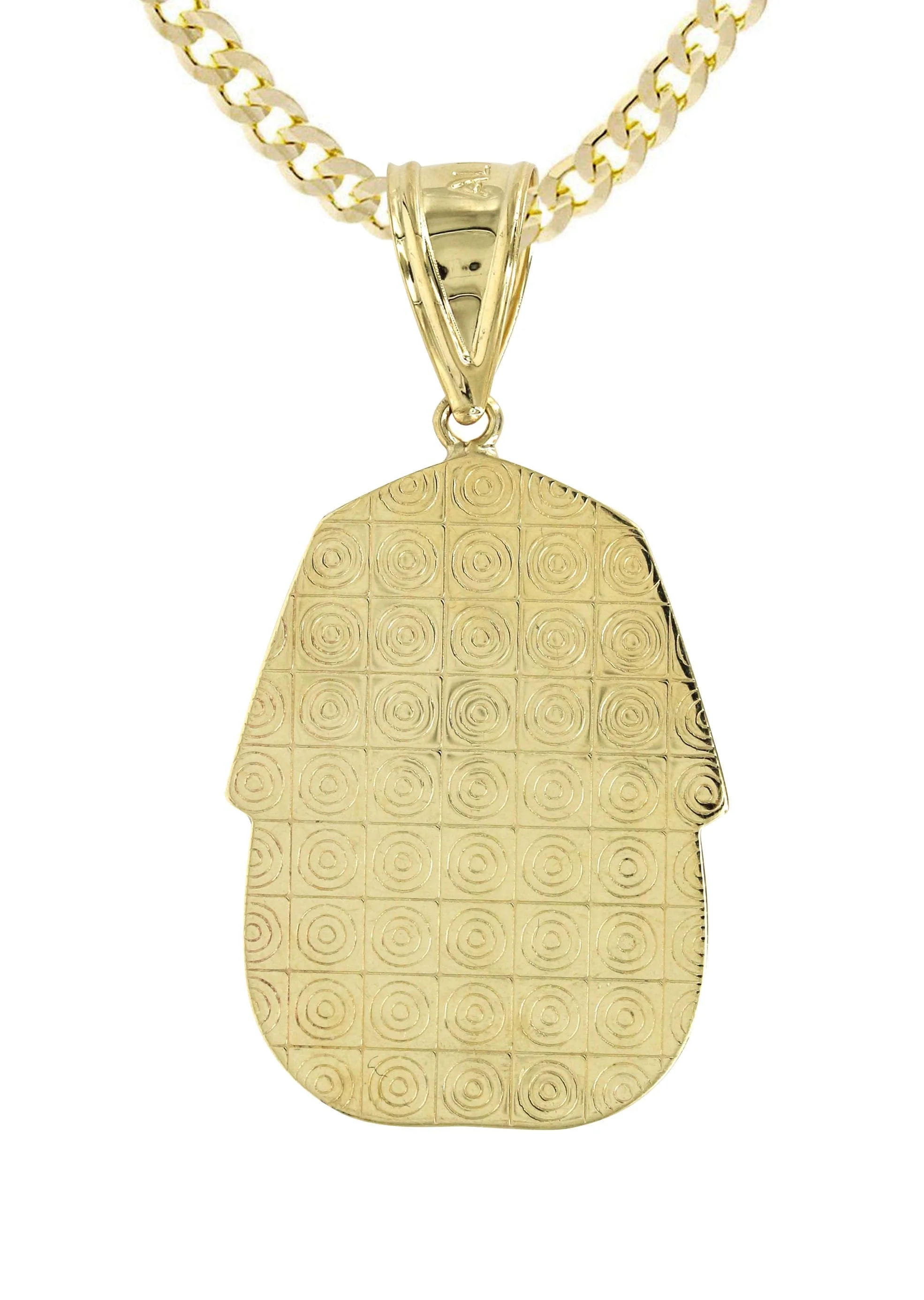 10K Yellow Gold Pharaoh Necklace | Appx. 14.3 Grams - Image 3