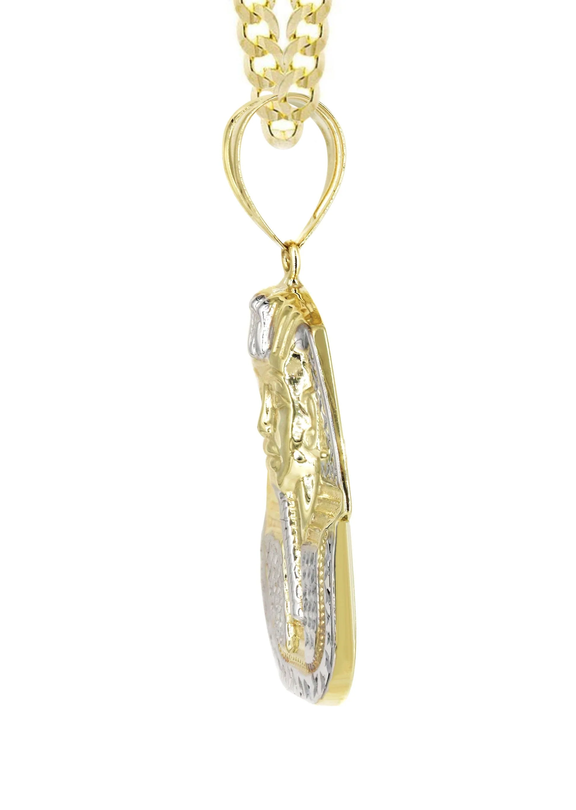 10K Yellow Gold Pharaoh Necklace | Appx. 14.3 Grams - Image 4