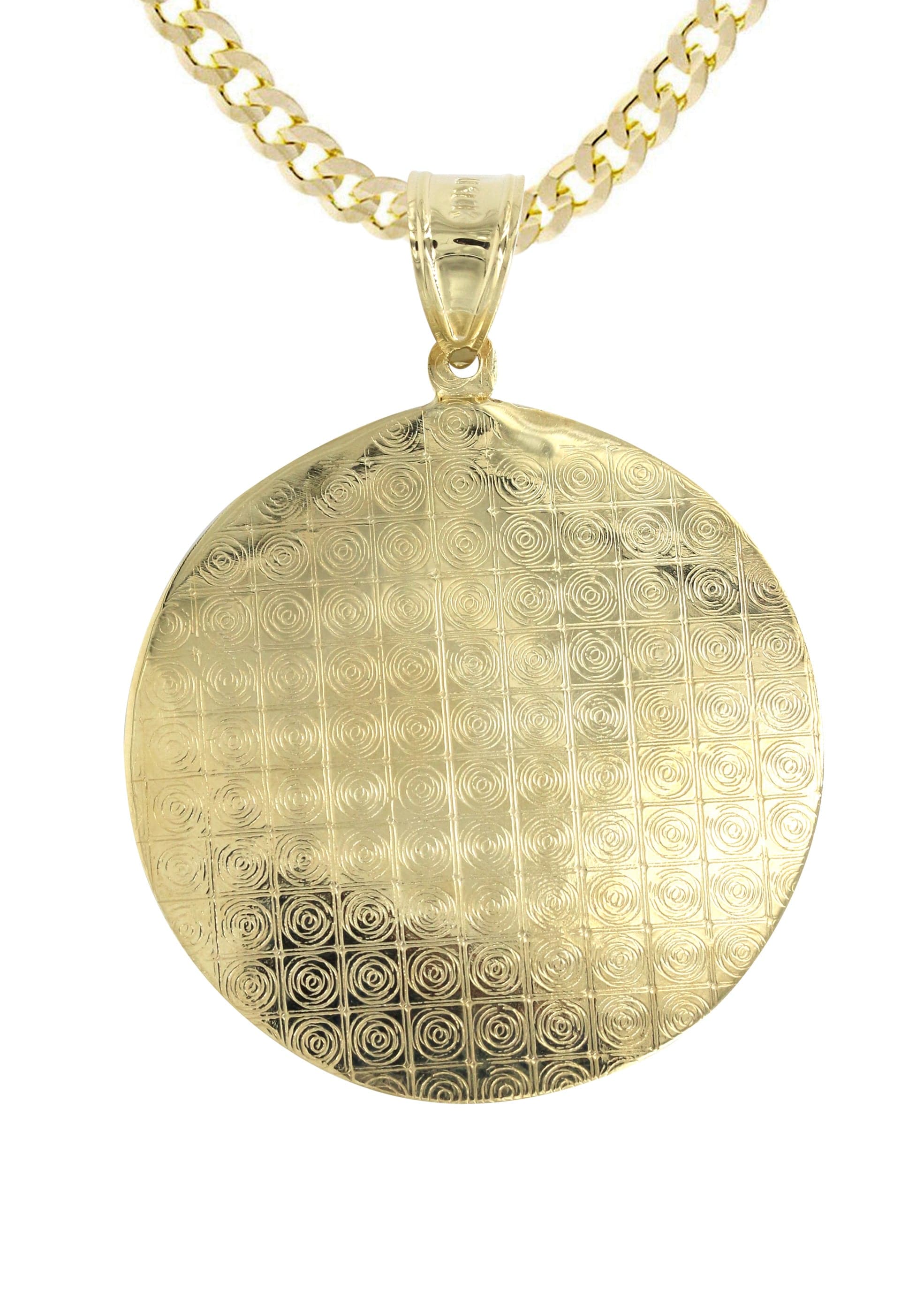 10K Yellow Gold Jesus Piece Necklace | Appx. 19 Grams - Image 3
