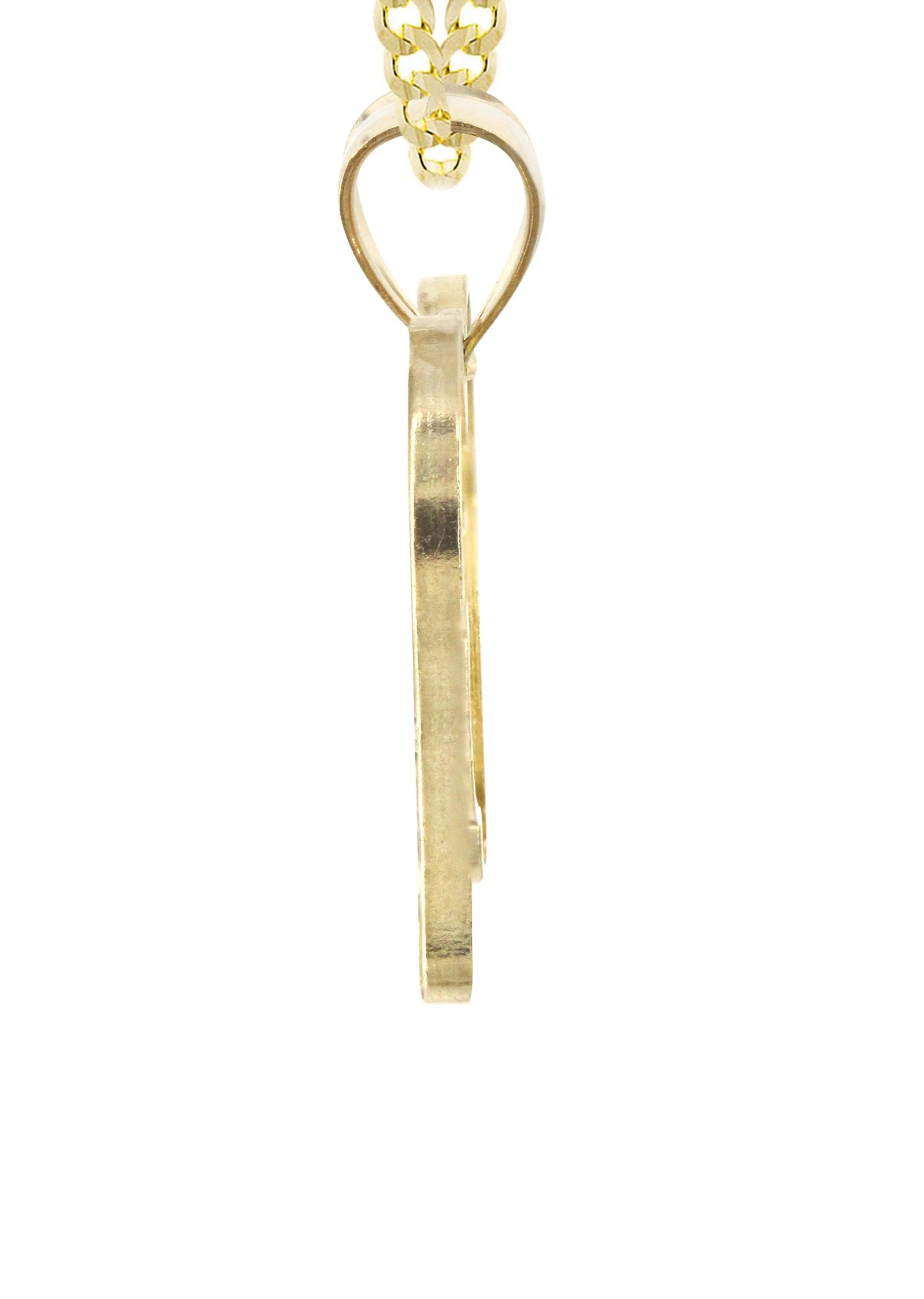 10K Yellow Gold Wings Necklace | Appx. 14.6 Grams - Image 4