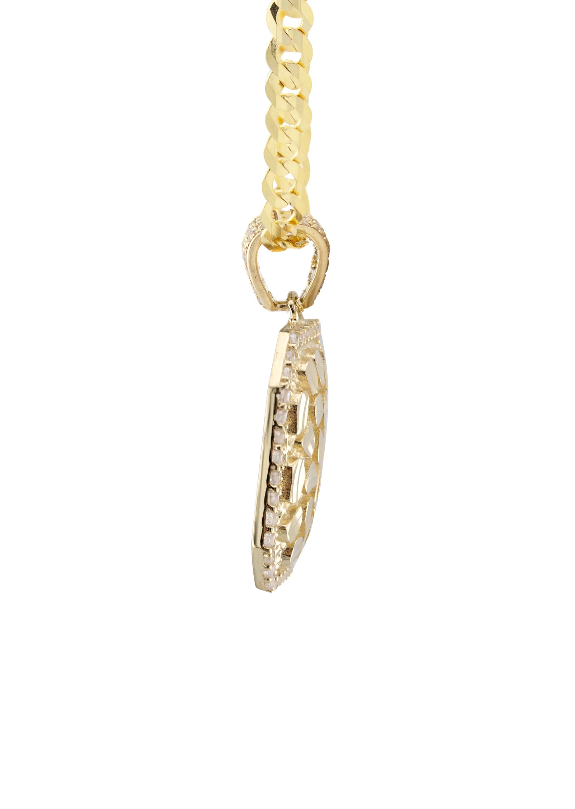 10K Yellow Gold Nugget Necklace | Appx. 3 - 10 Grams - Image 4