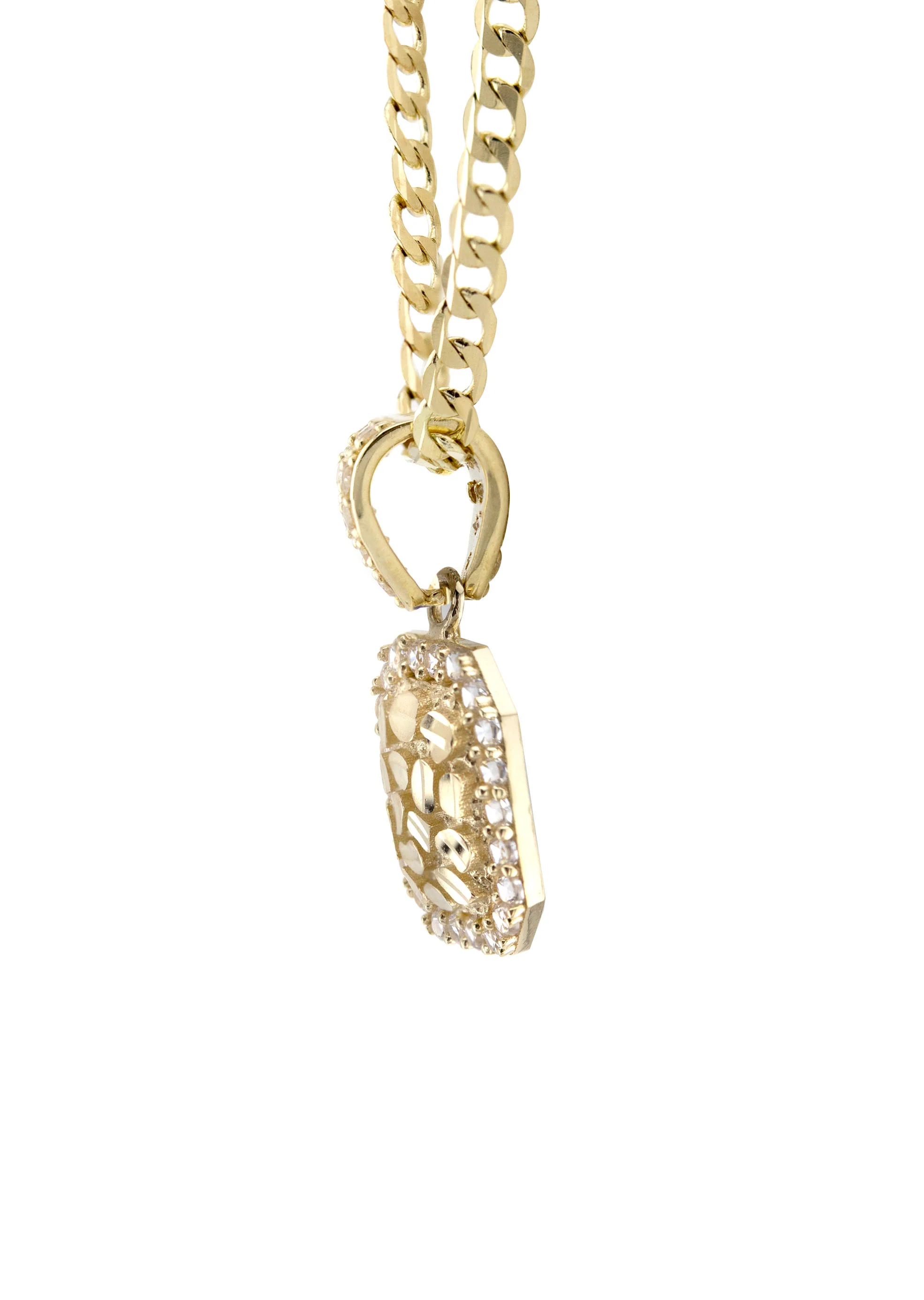 10K Yellow Gold Nugget Necklace | Appx. 1.4 - 5.4 Grams - Image 4