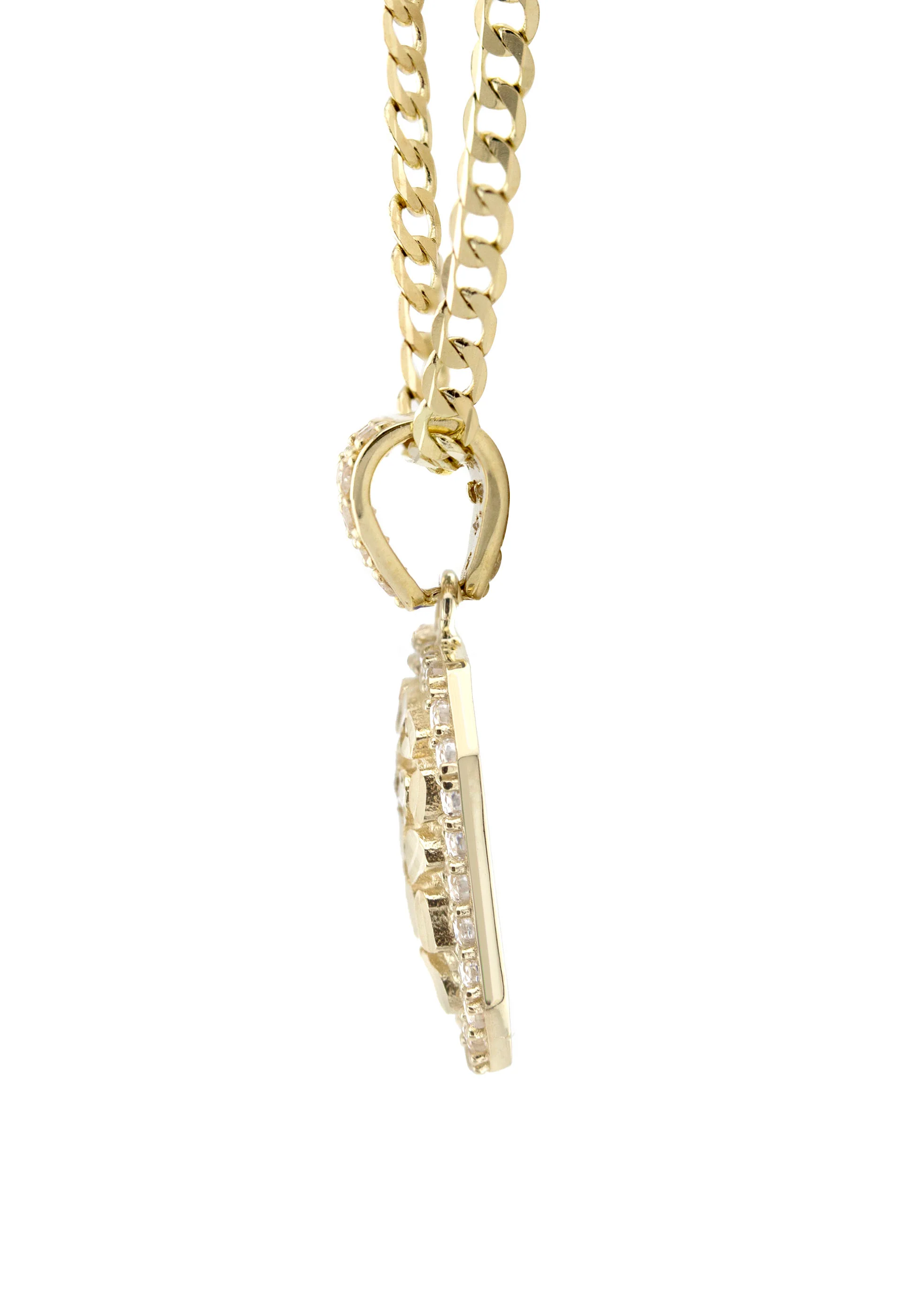 10K Yellow Gold Nugget Necklace | Appx. 1.7 - 5.7 Grams - Image 4