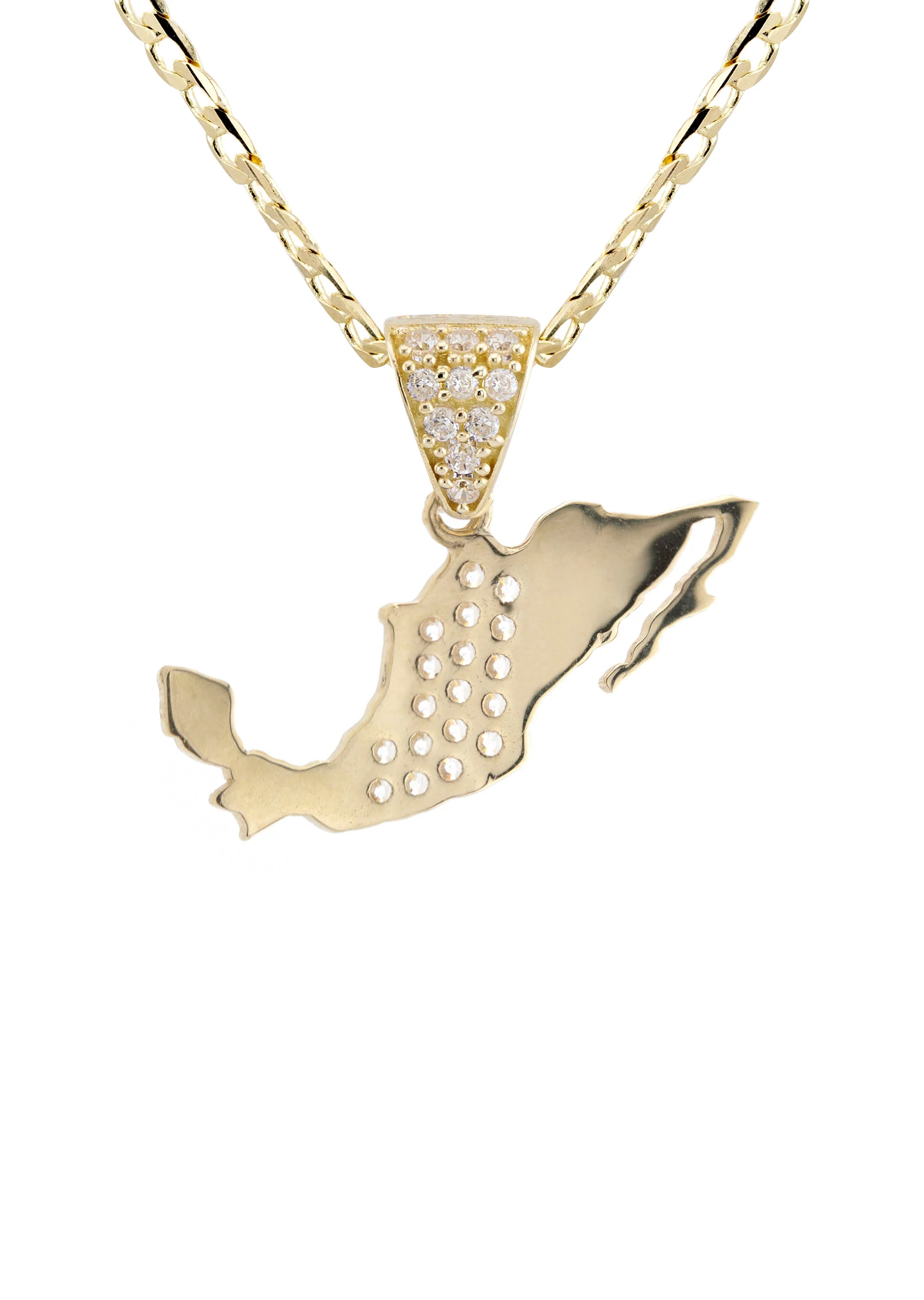10K Yellow Gold Mexico Necklace | Appx. 1.3 - 5.3 Grams - Image 3