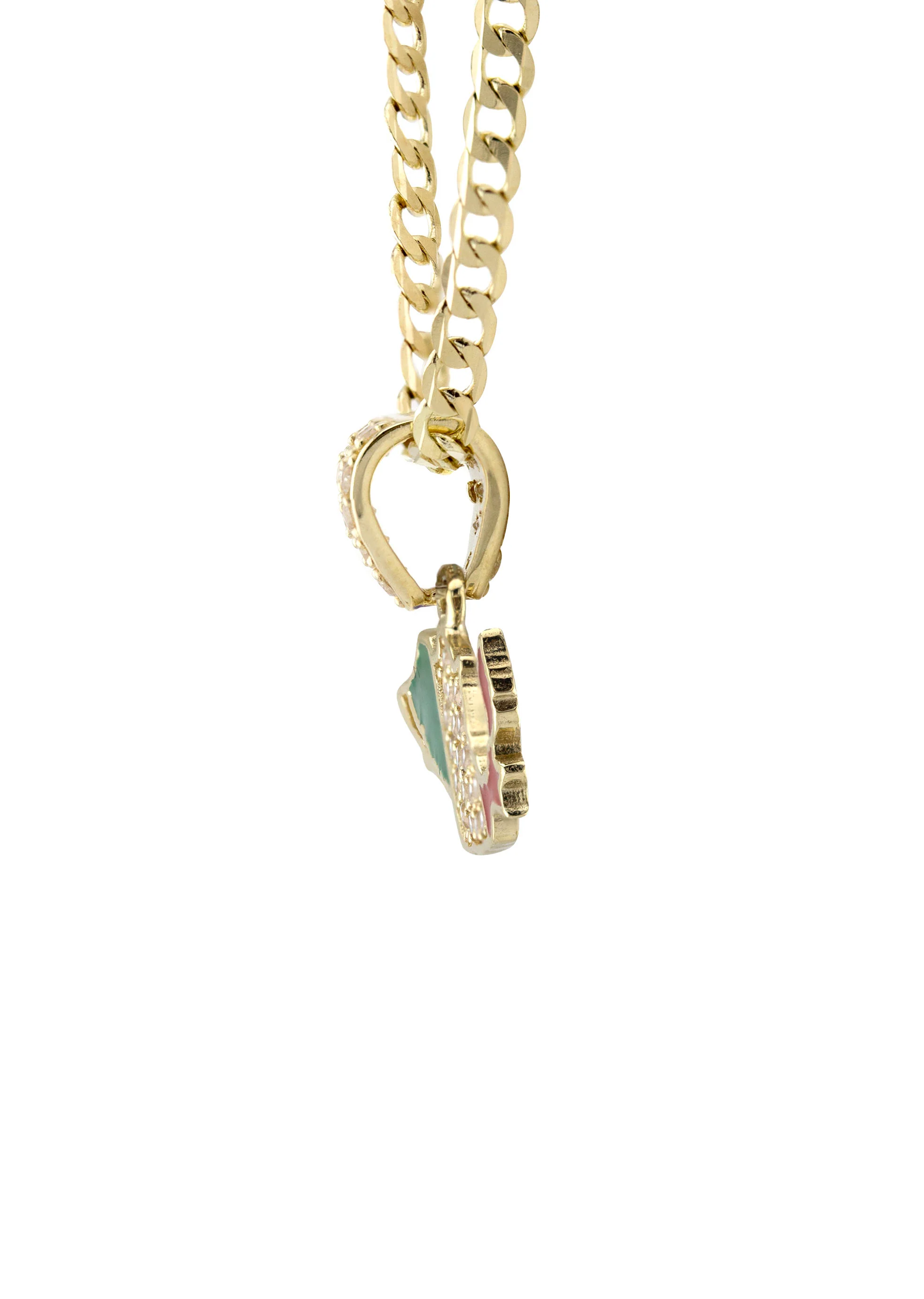 10K Yellow Gold Mexico Necklace | Appx. 1.3 - 5.3 Grams - Image 4