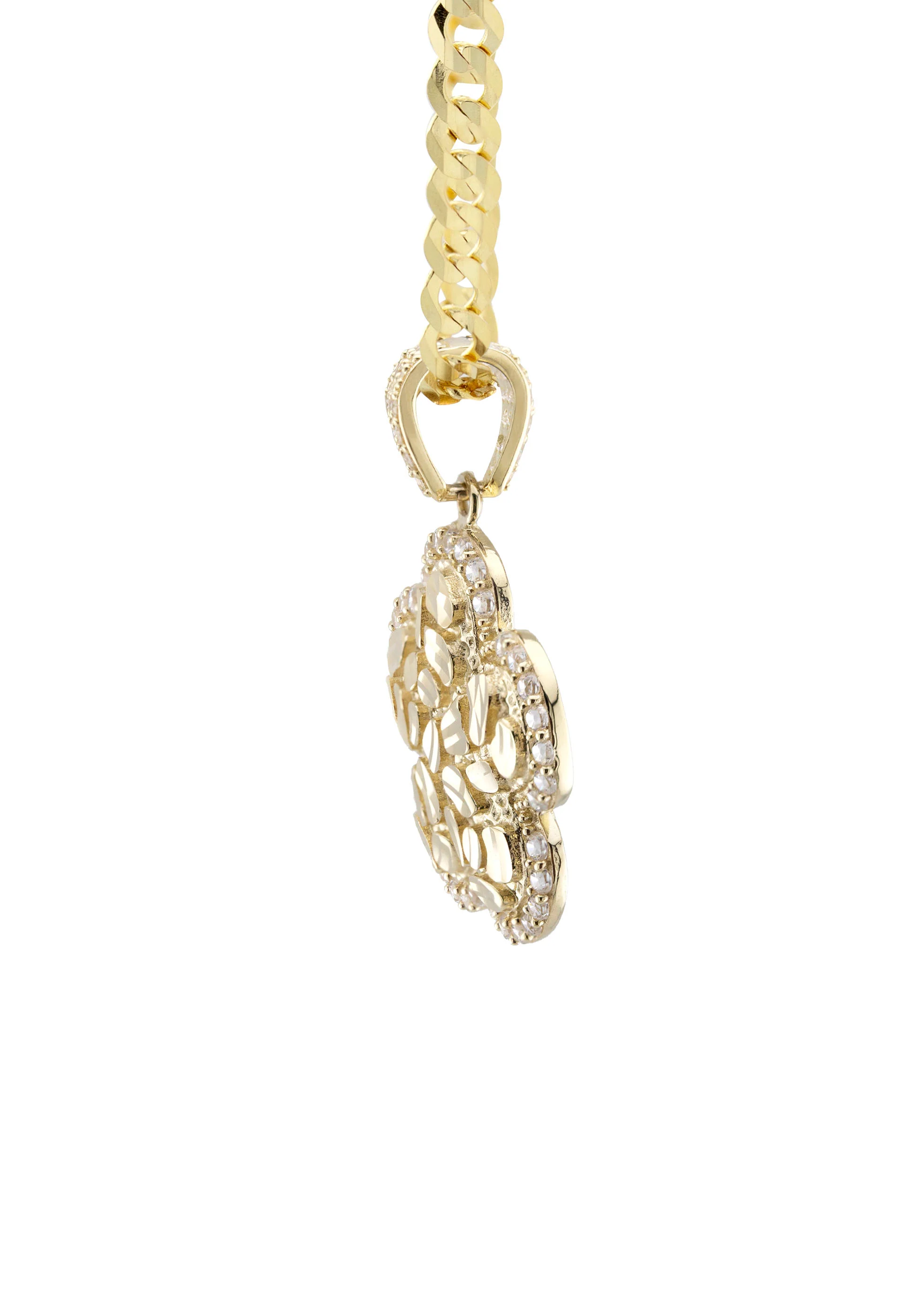 10K Yellow Gold Nugget Necklace | Appx. 3 - 10 Grams - Image 4