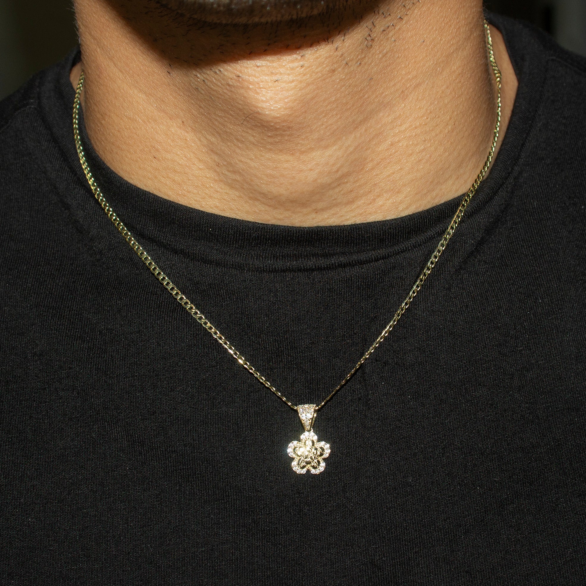 10K Yellow Gold Nugget Necklace | Appx. 1.4 - 5.4 Grams - Image 5
