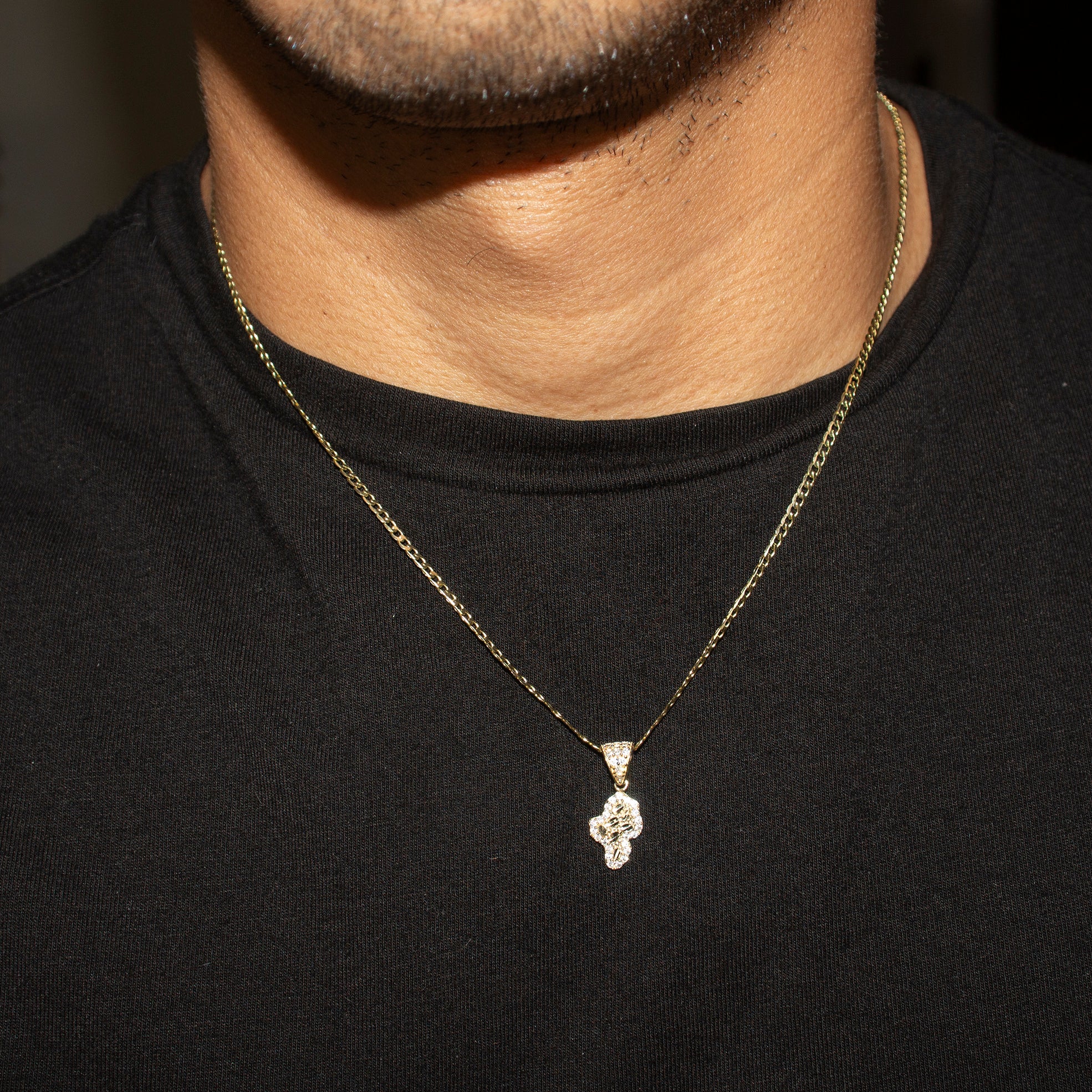 10K Yellow Gold Nugget Necklace | Appx. 1 - 5 Grams - Image 6