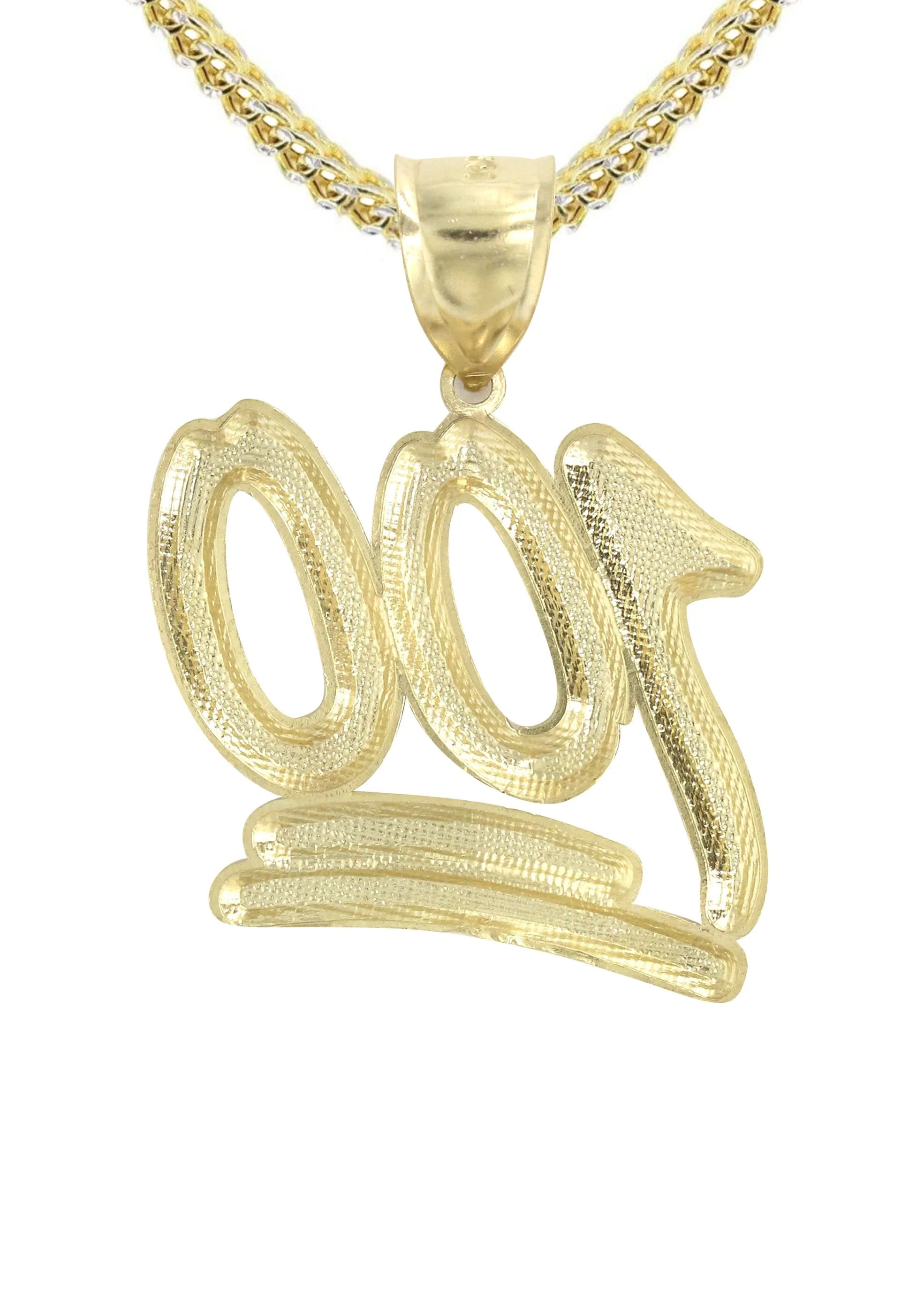 10K Yellow Gold 100 Necklace | Appx. 14.8 Grams - Image 3
