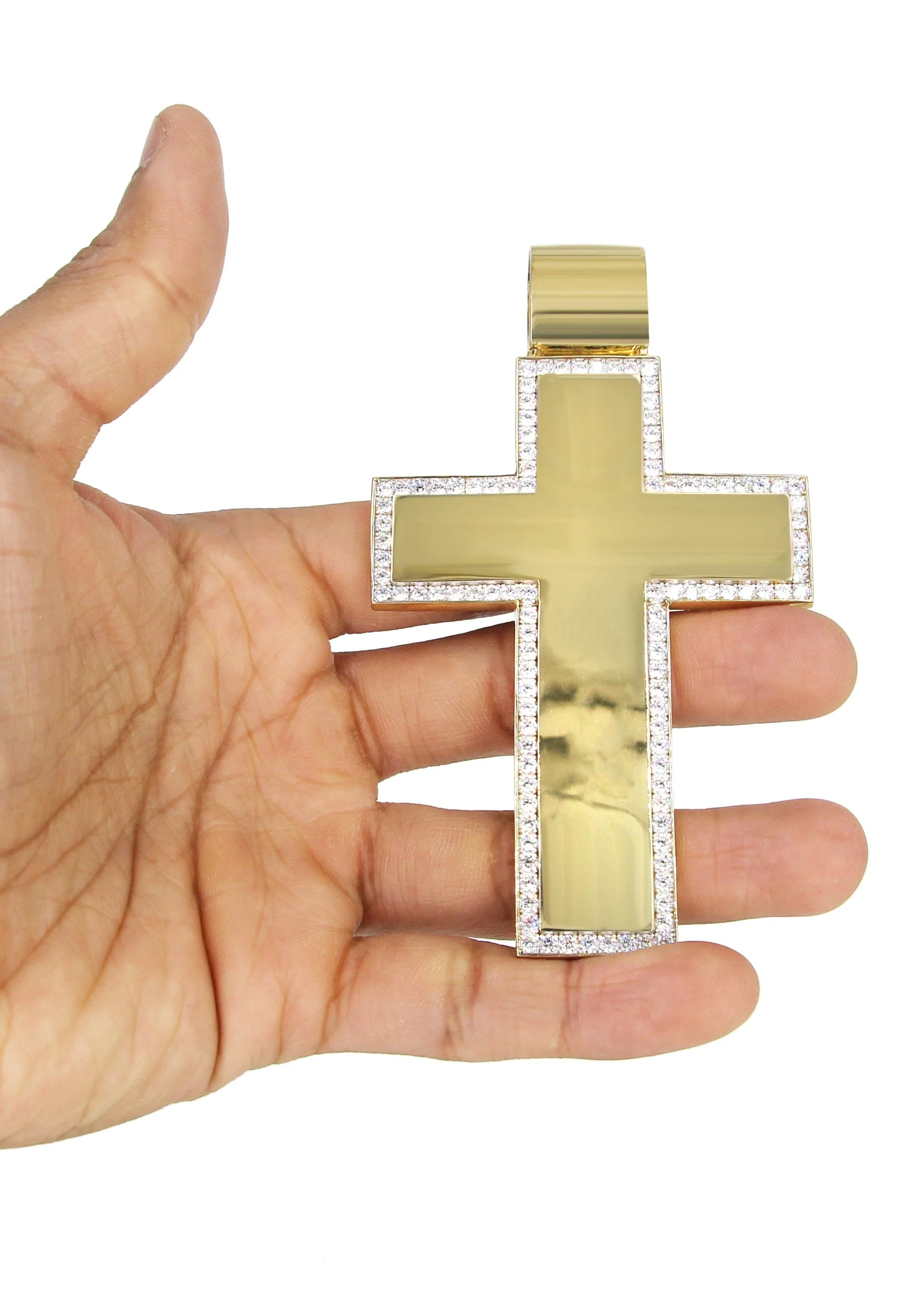10K Yellow Gold Crucifix Necklace | Appx. 55 Grams - Image 5