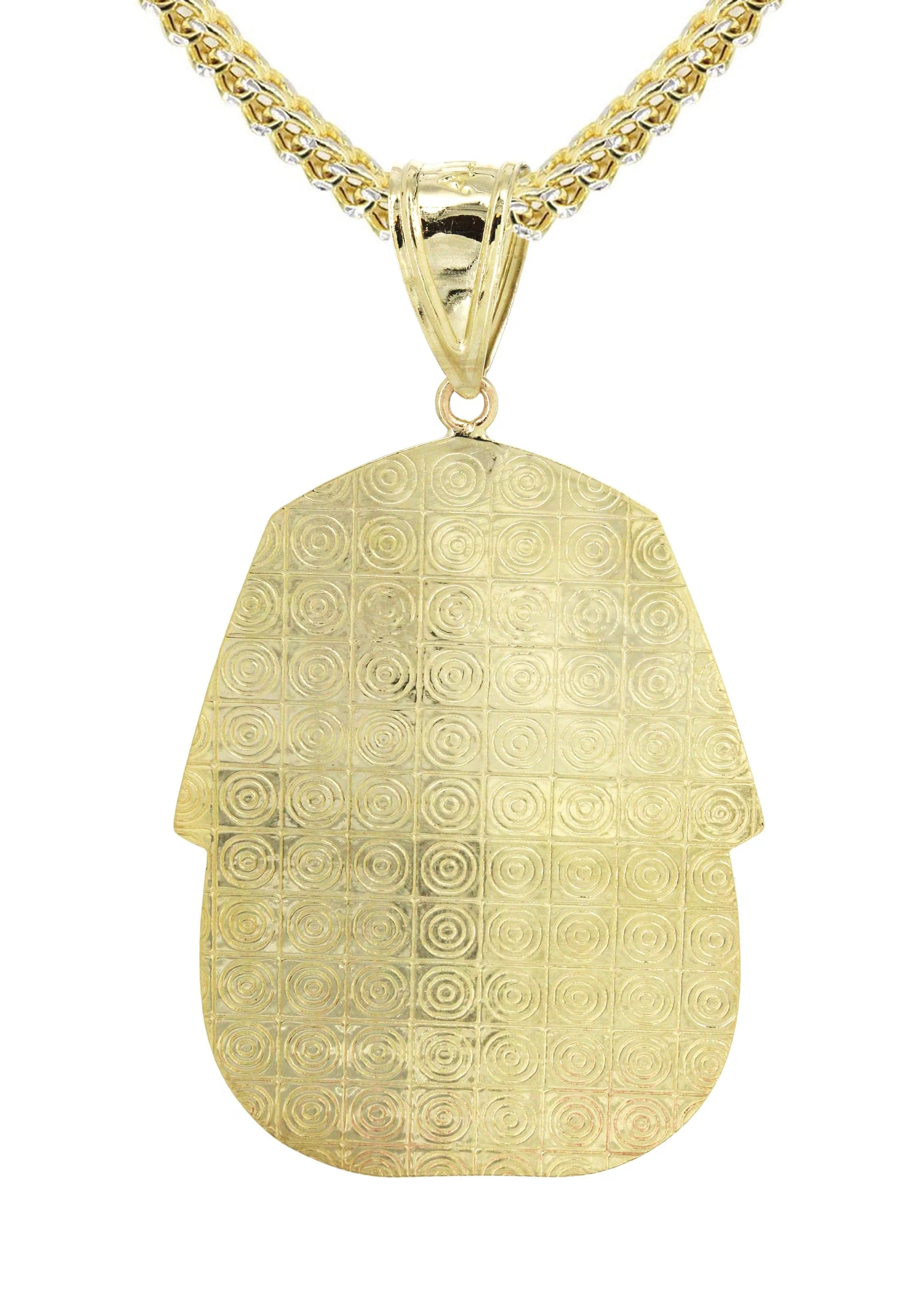 10K Yellow Gold Pharaoh Necklace | Appx. 17.4 Grams - Image 3