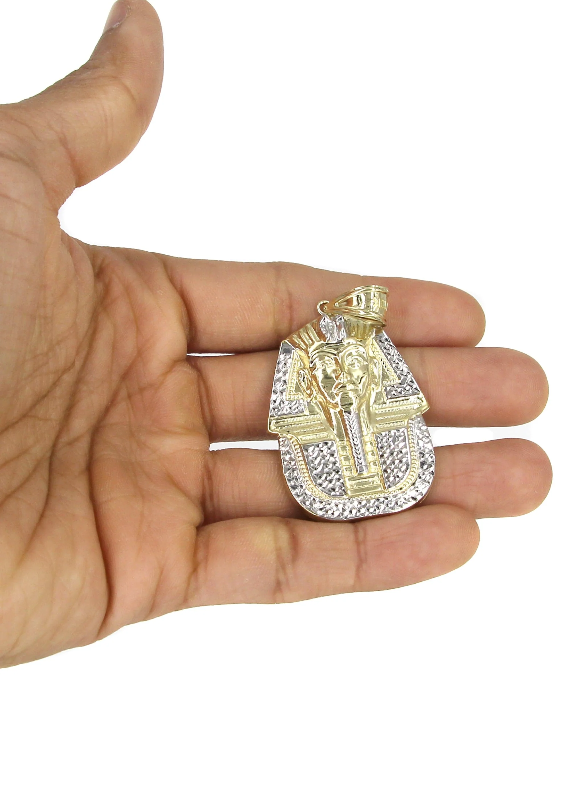 10K Yellow Gold Pharaoh Necklace | Appx. 17.4 Grams - Image 5