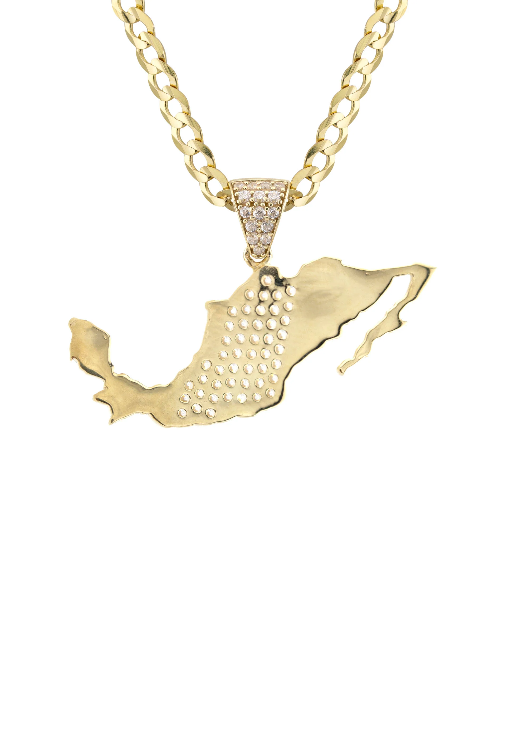 10K Yellow Gold Mexico Necklace | Appx. 2.4 - 9.4 Grams - Image 3