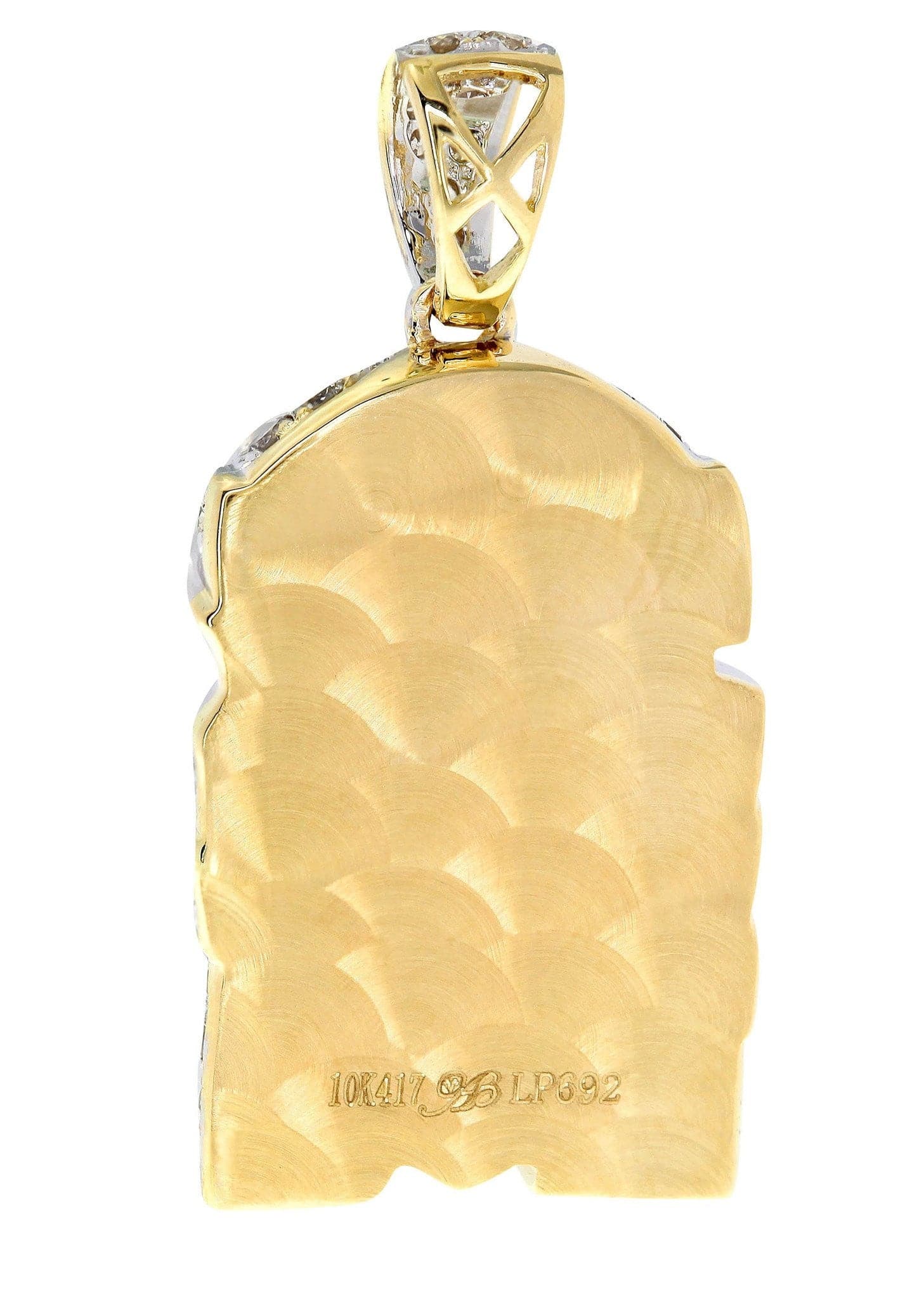 Diamond Jesus Piece | 7.03 Grams | 1.42 Carats - Image 3