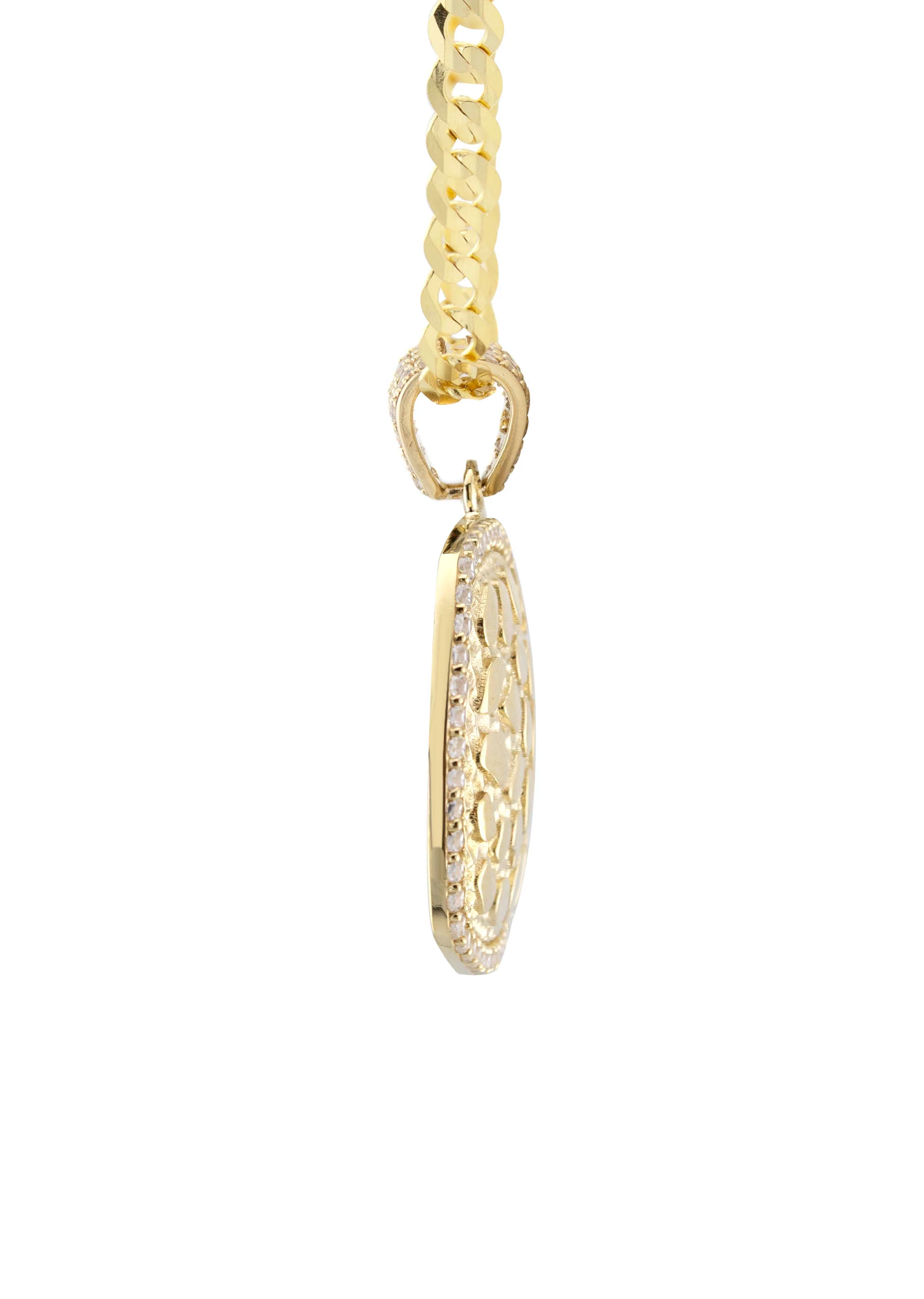 10K Yellow Gold Nugget Necklace | Appx. 3 - 10 Grams - Image 4