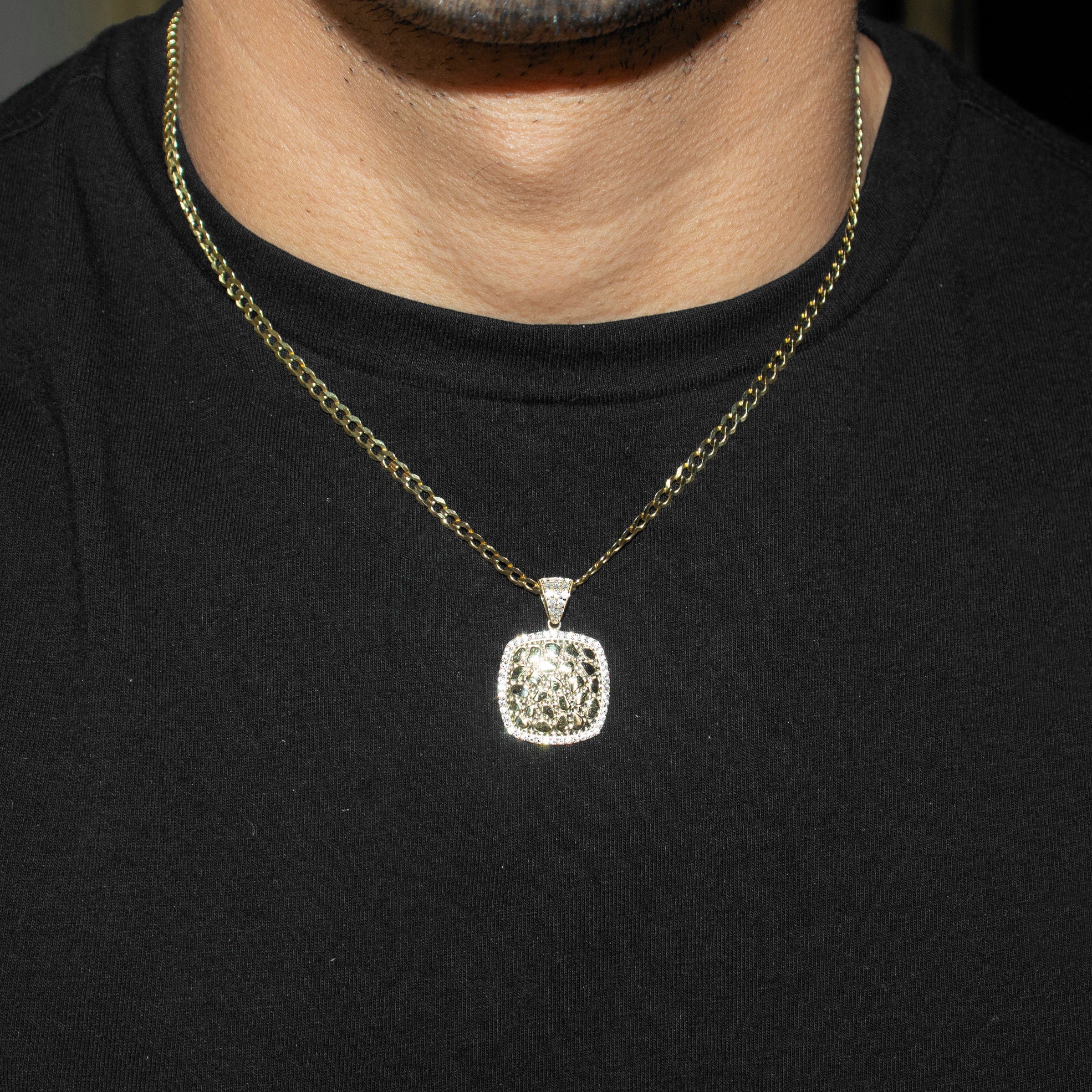 10K Yellow Gold Nugget Necklace | Appx. 3 - 10 Grams - Image 5
