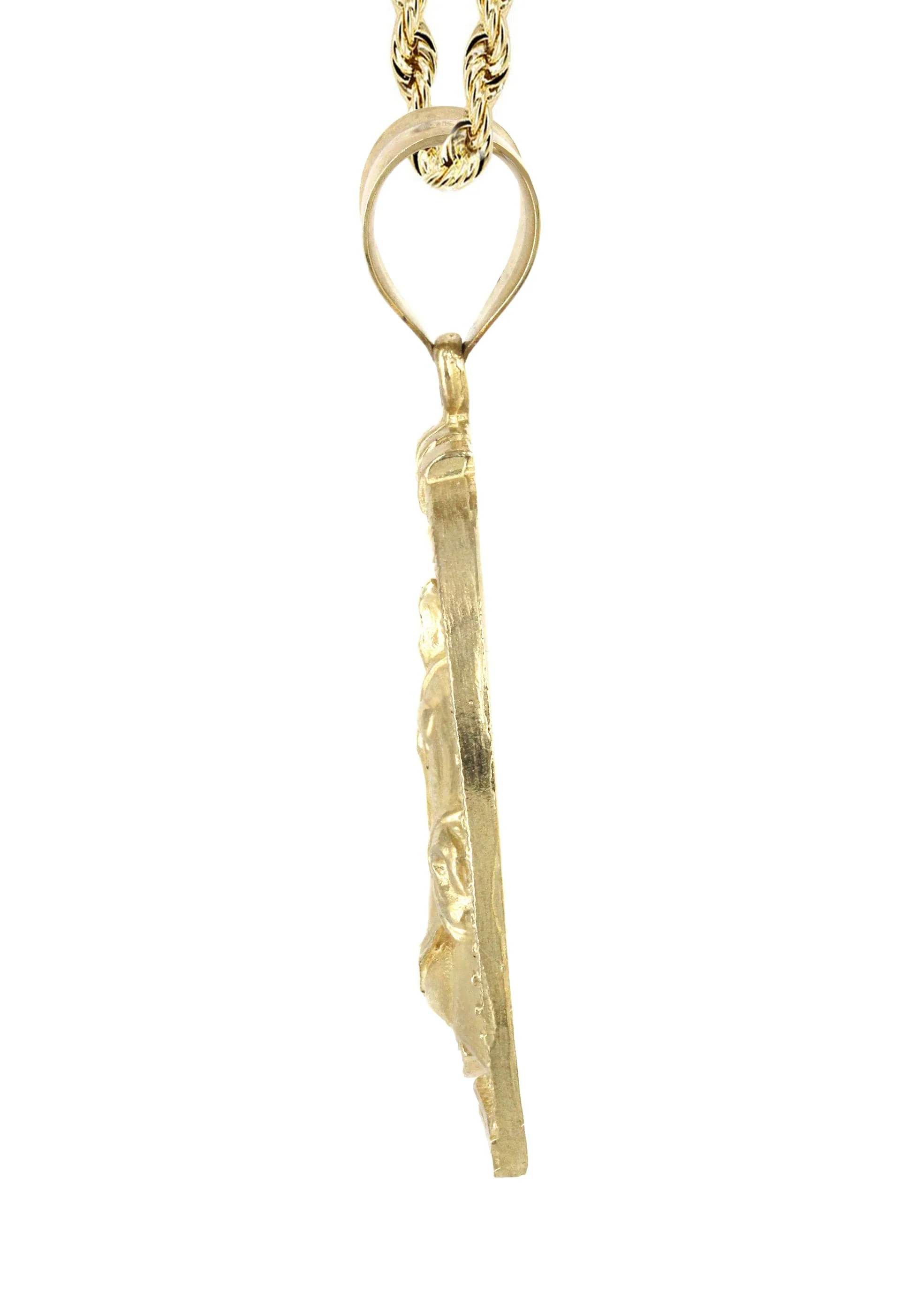 10K Yellow Gold Horse Necklace | Appx. 21.1 Grams - Image 4