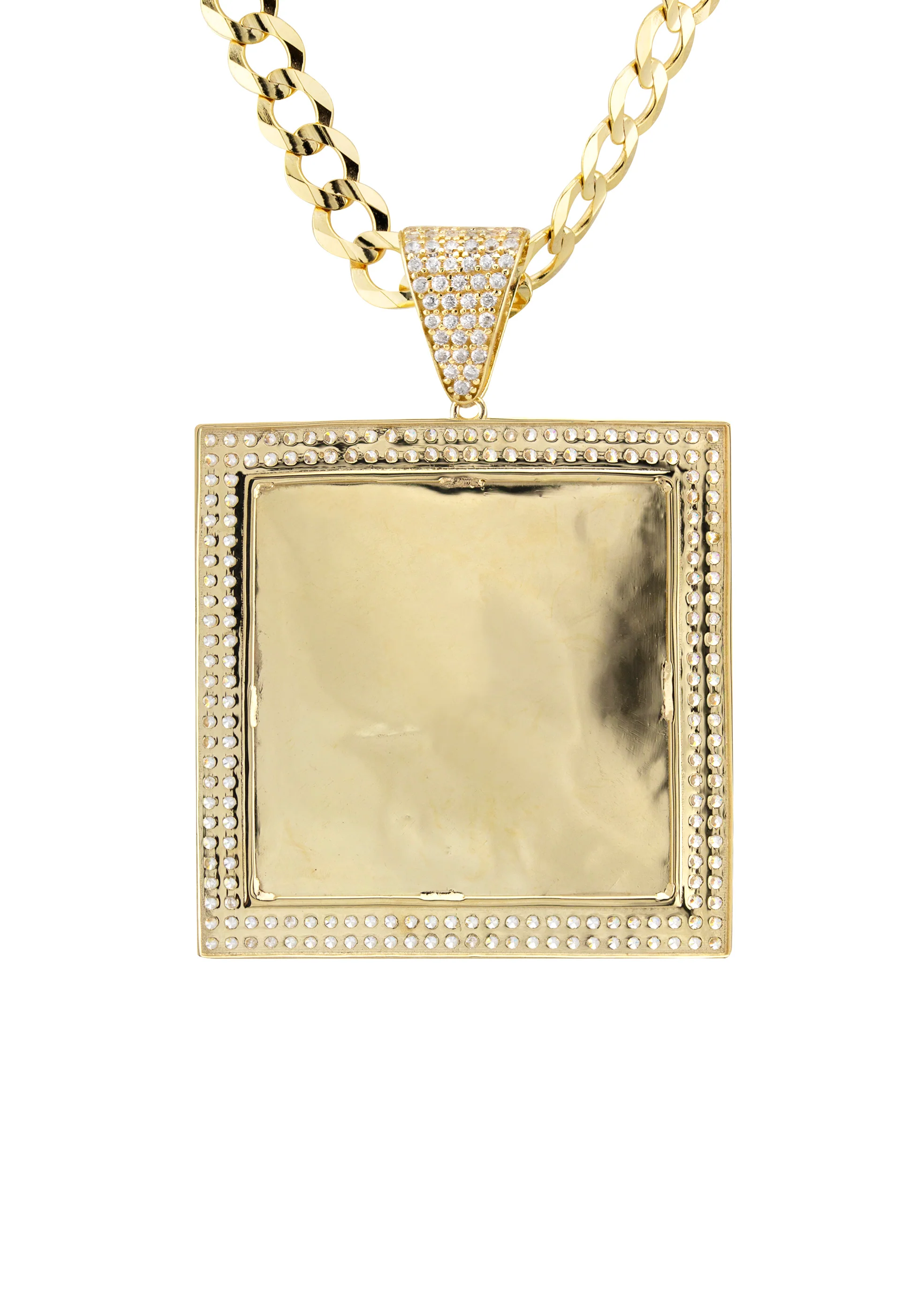 10K Yellow Gold Jesus Head Necklace | Appx. 9 - 23 Grams - Image 3