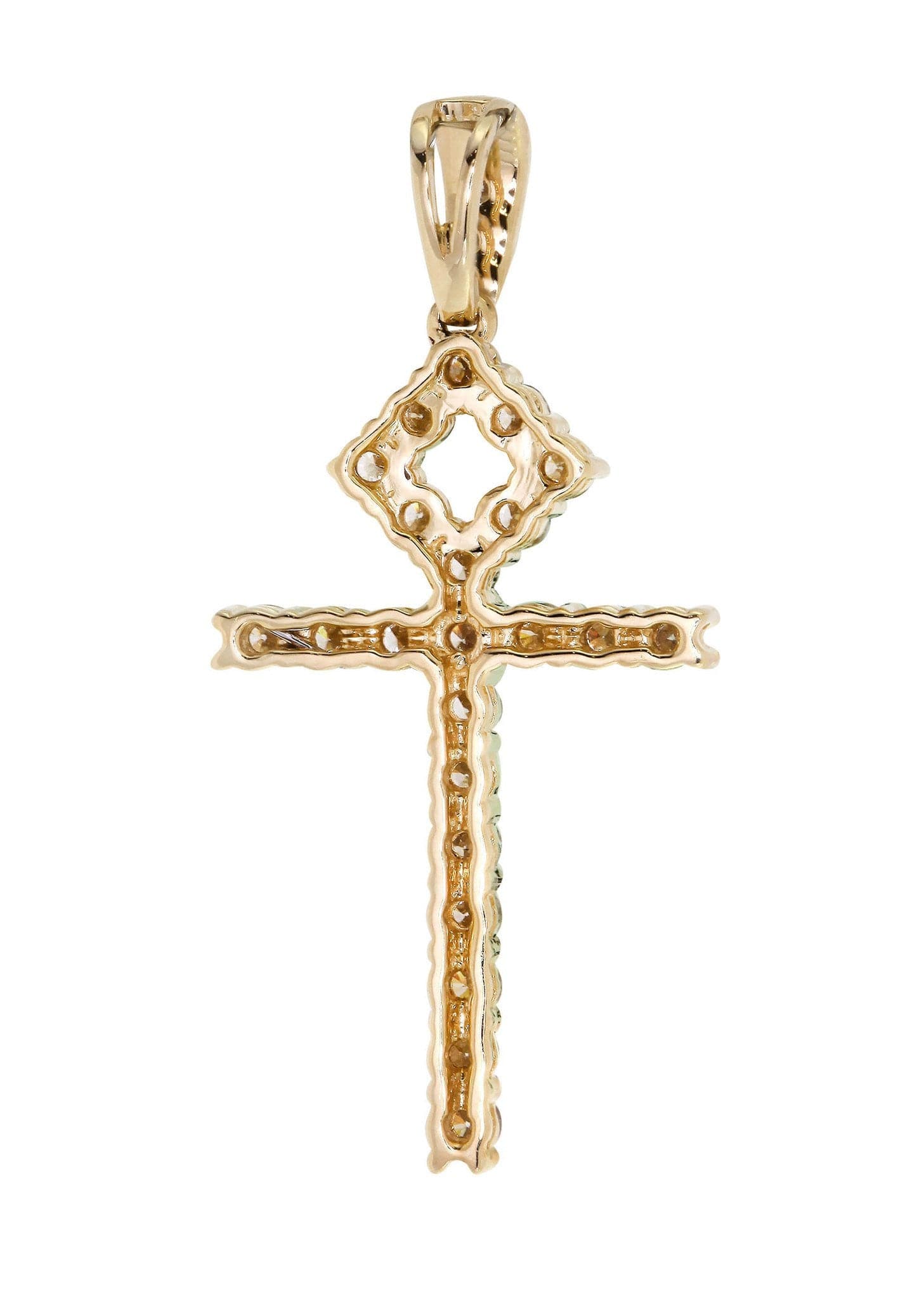 Diamond Ankh Pendant | 0.94 Carats | 2 Grams - Image 3