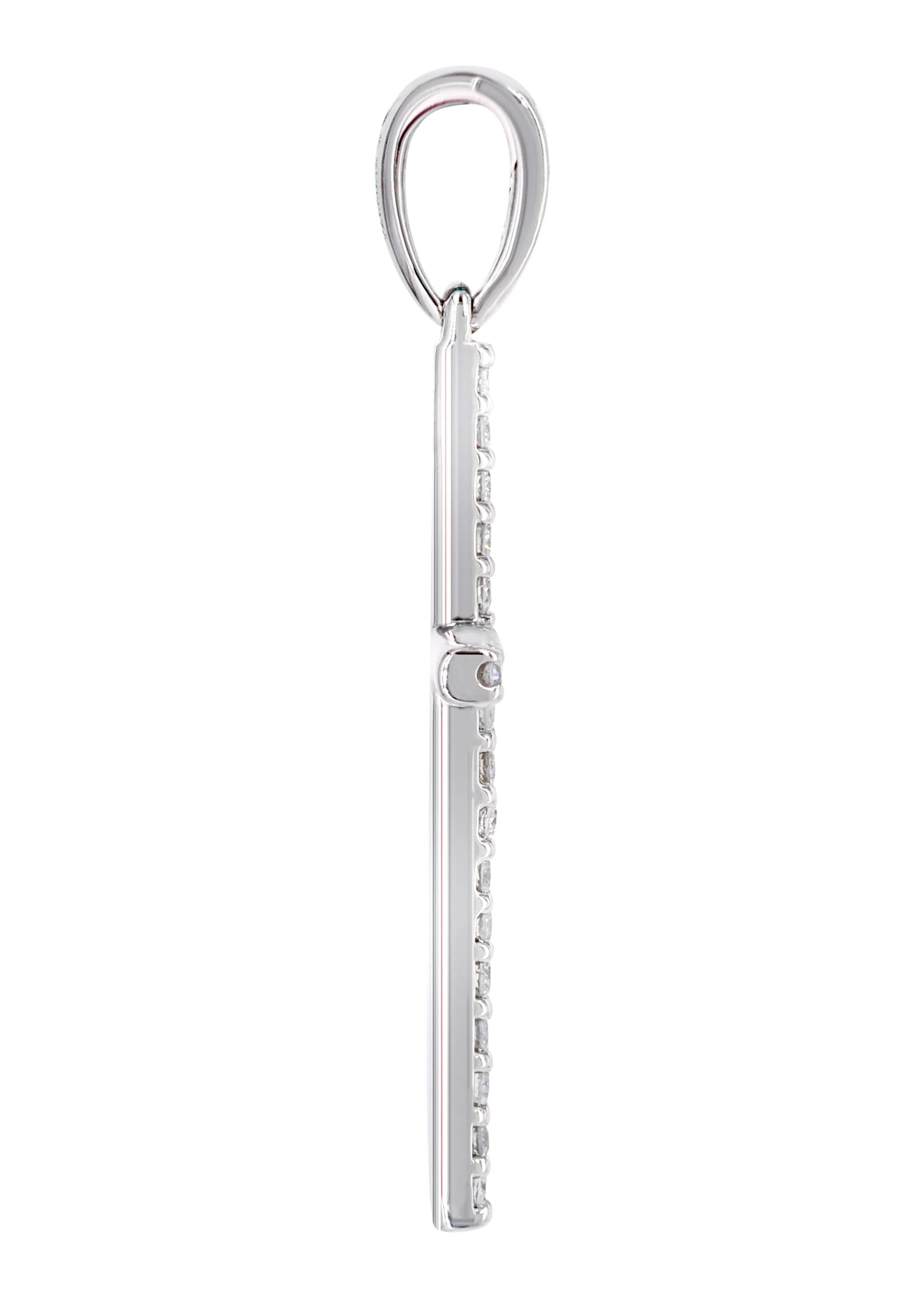 Diamond Cross Pendant | 1.10 Grams | 0.23 Carats - Image 3