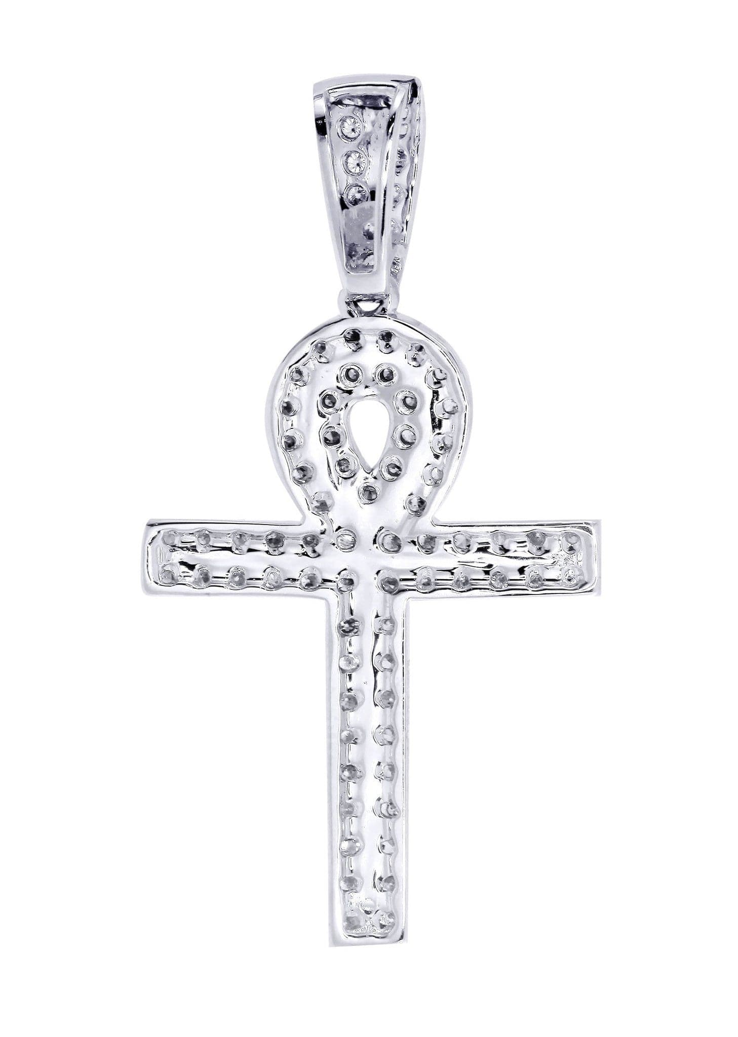 Diamond Ankh Pendant | 0.74 Carats | 2.14 Grams - Image 4