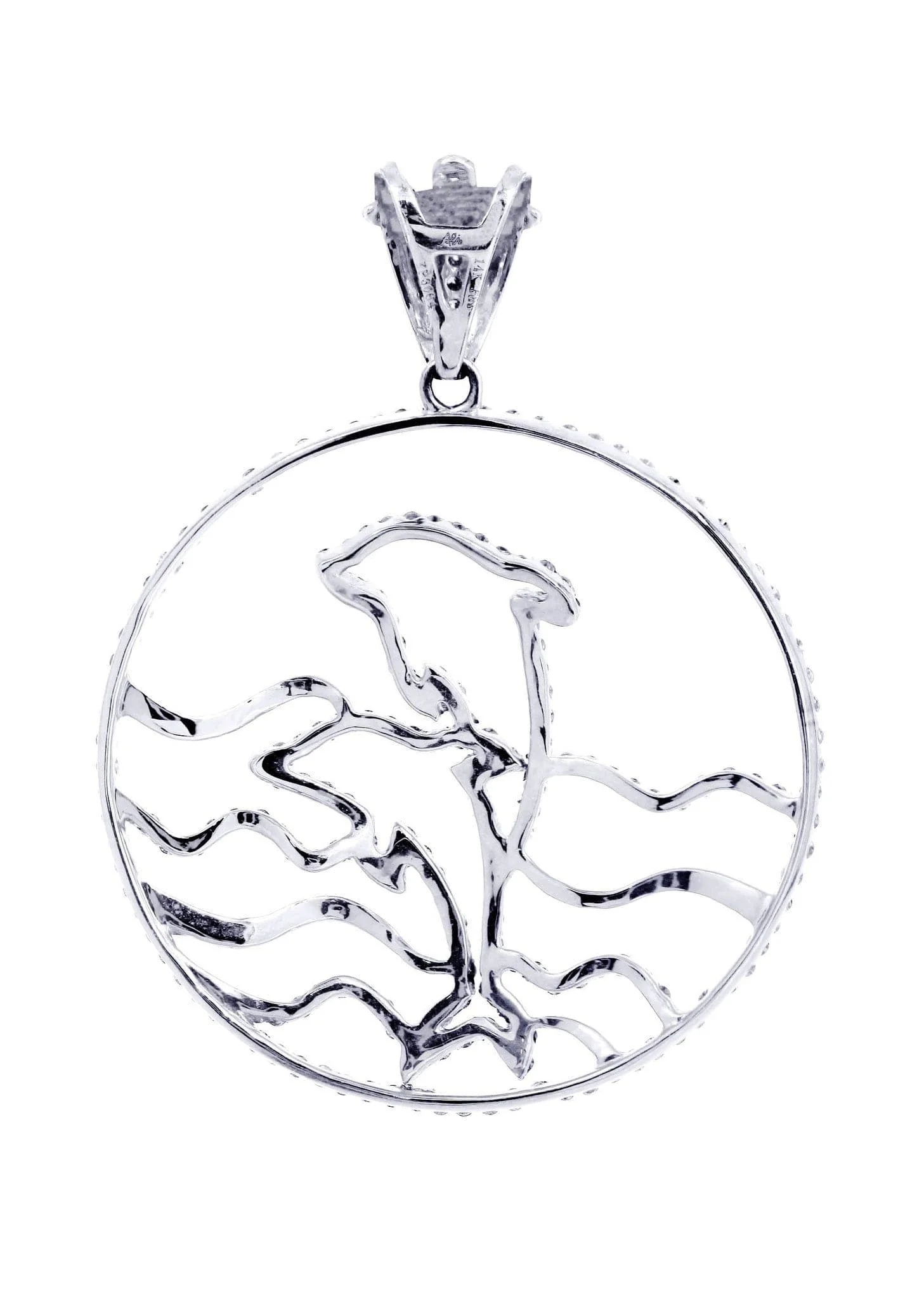 Diamond Dolphin Pendant | 1.55 Carats | 6 Grams - Image 3