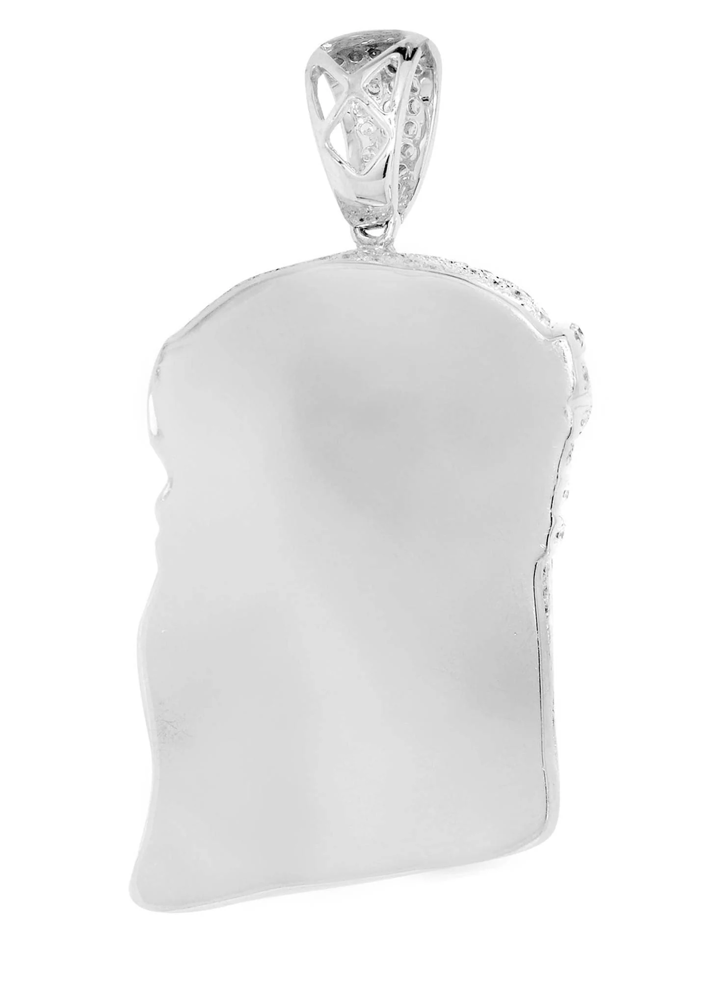 Diamond Jesus Piece | 64.06 Grams | 6.3 Carats - Image 4