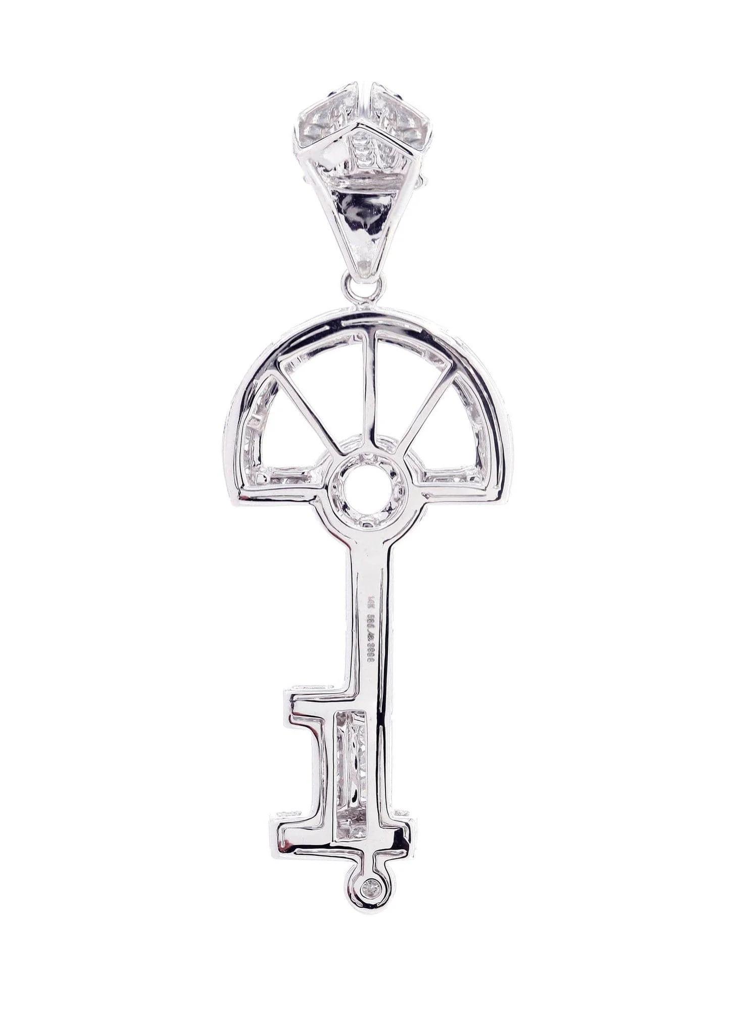Diamond Key Pendant | 1.03 Carats | 5.96 Grams - Image 3