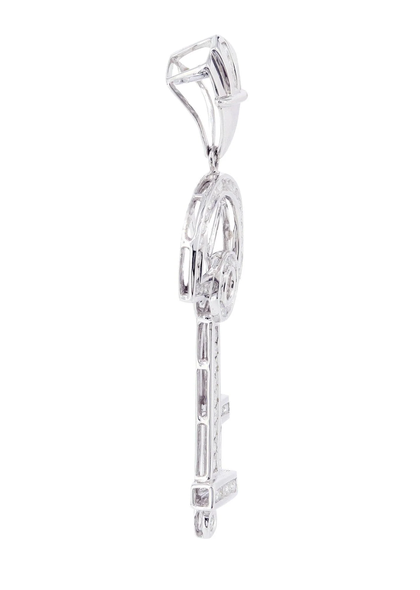 Diamond Key Pendant | 1.03 Carats | 5.96 Grams - Image 4