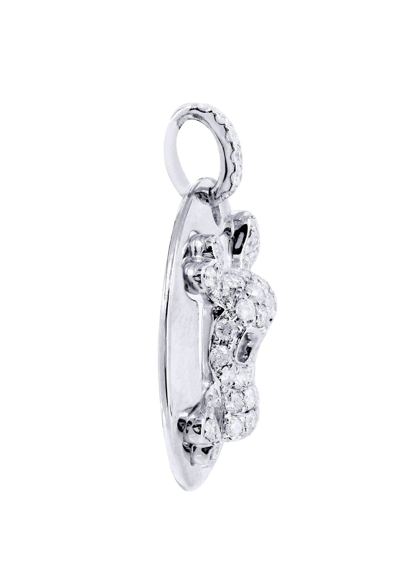 Diamond Skull Pendant | 0.61 Carats | 3.24 Grams - Image 4