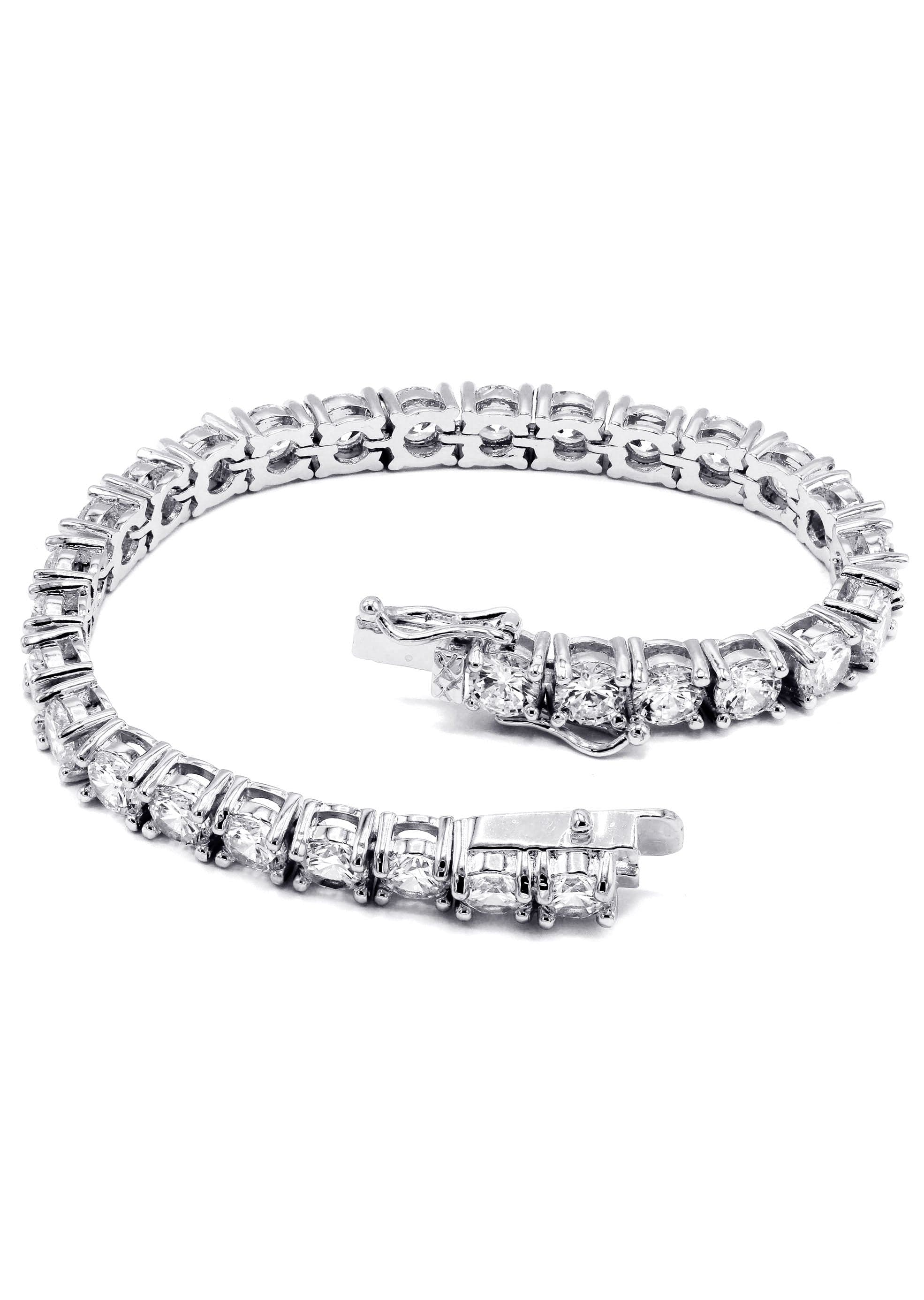 Mens Diamond Tennis Bracelet - Image 2