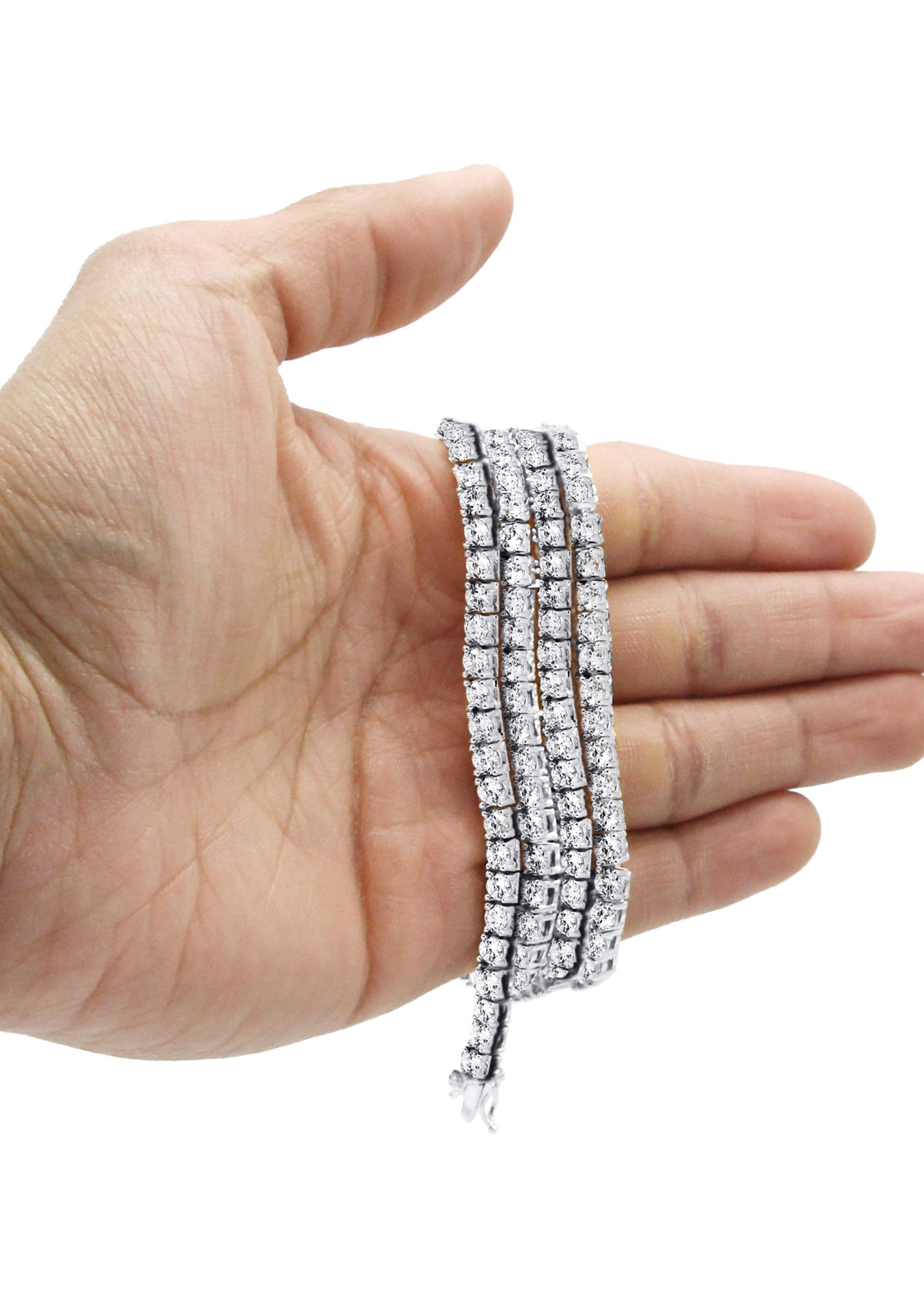 Mens Diamond Tennis Chain - Image 7