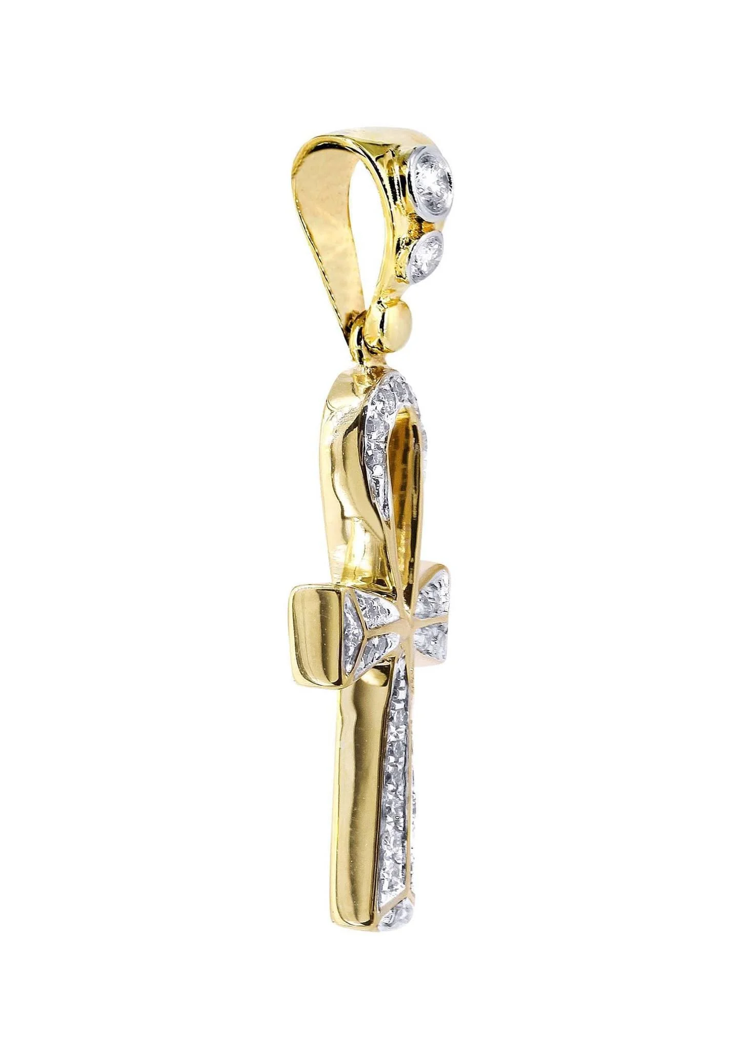 Diamond Ankh Pendant | 0.50 Carats | 2.84 Grams - Image 3
