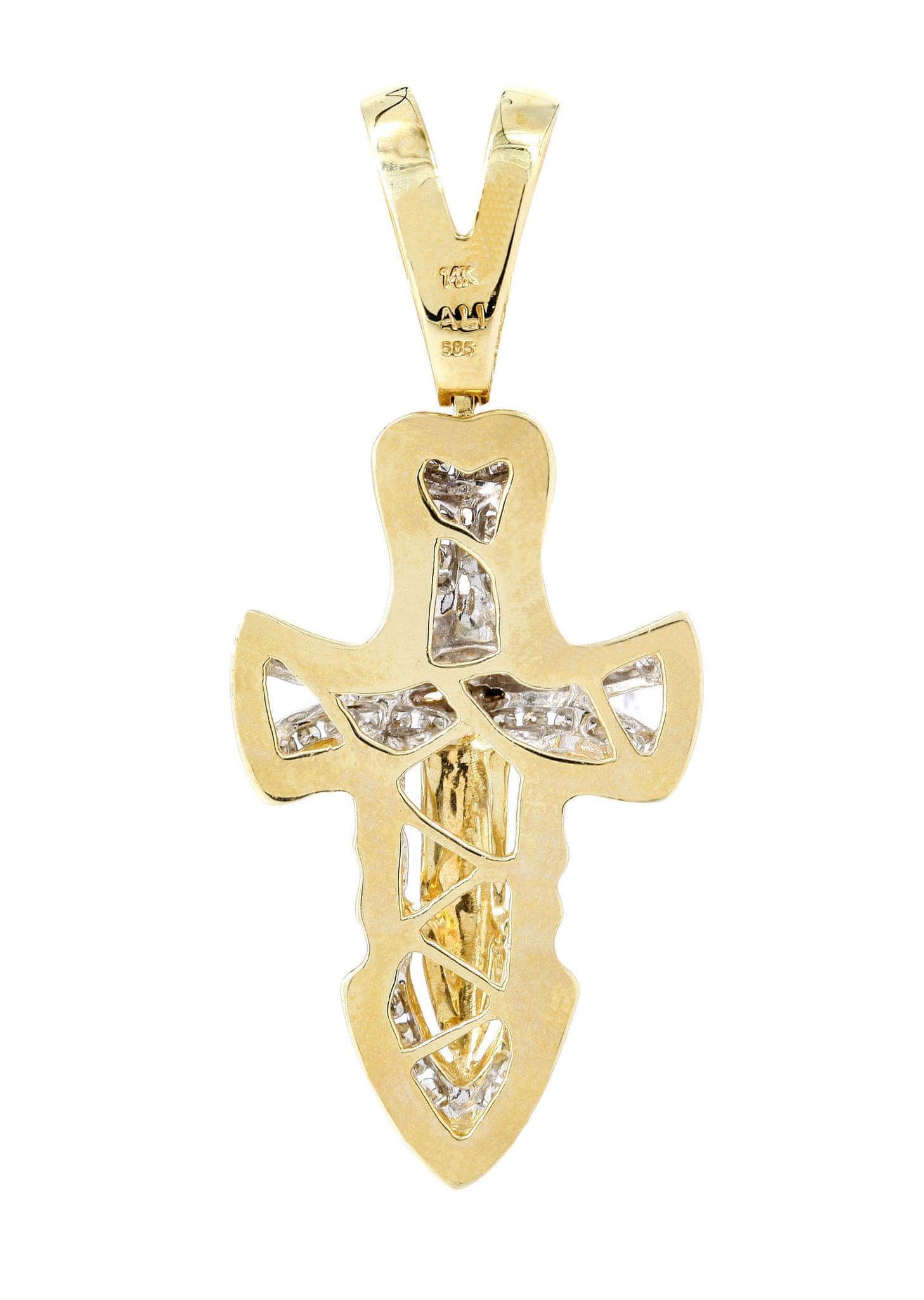 Diamond Cross Pendant | 0.32 Carats | 8.32 Grams - Image 3